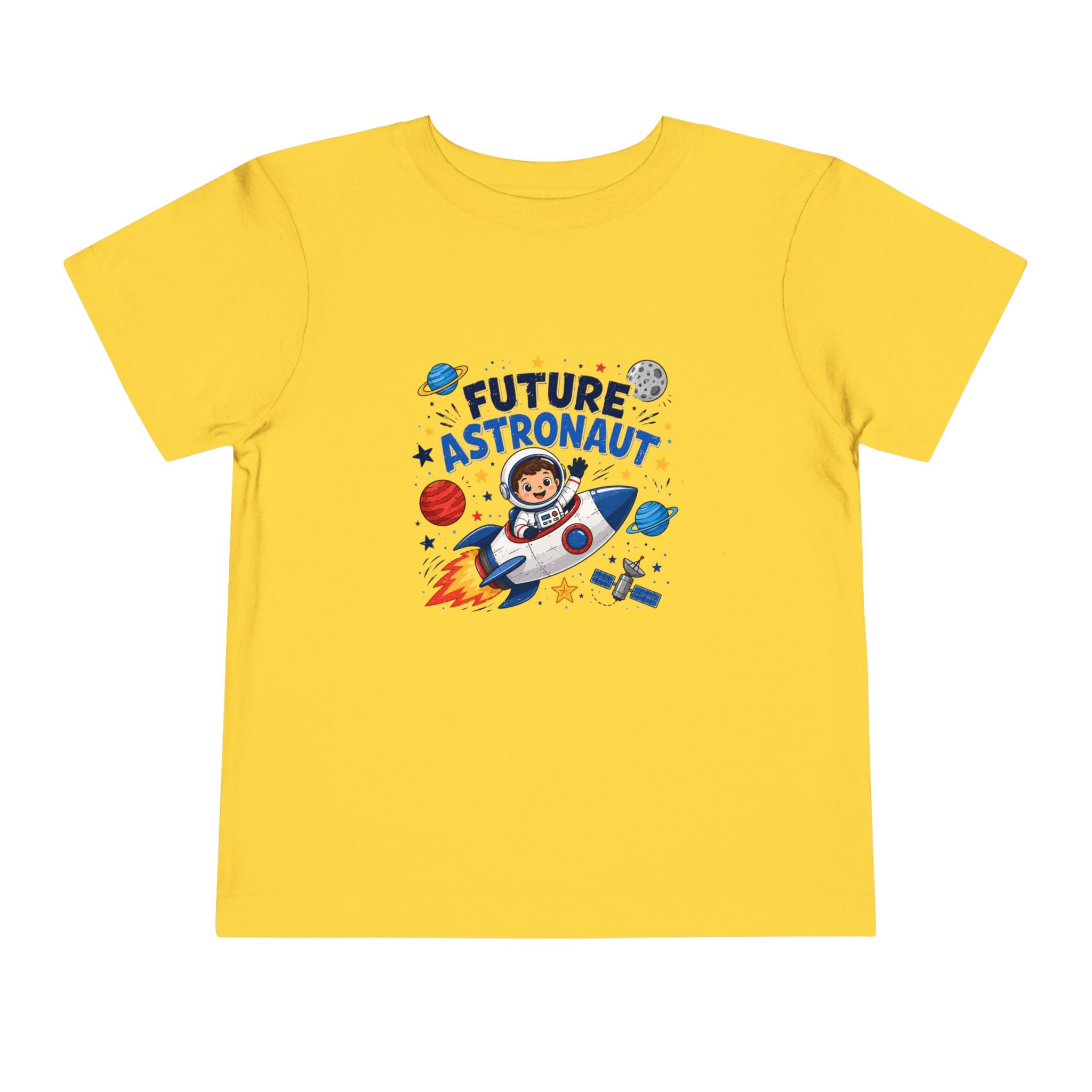 Future Astronaut Toddler Tee - Kids Space Rocket Shirt
