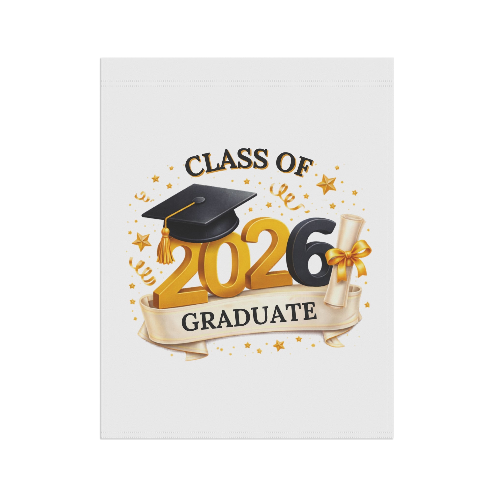 Class of 2026 Graduate Garden Flag