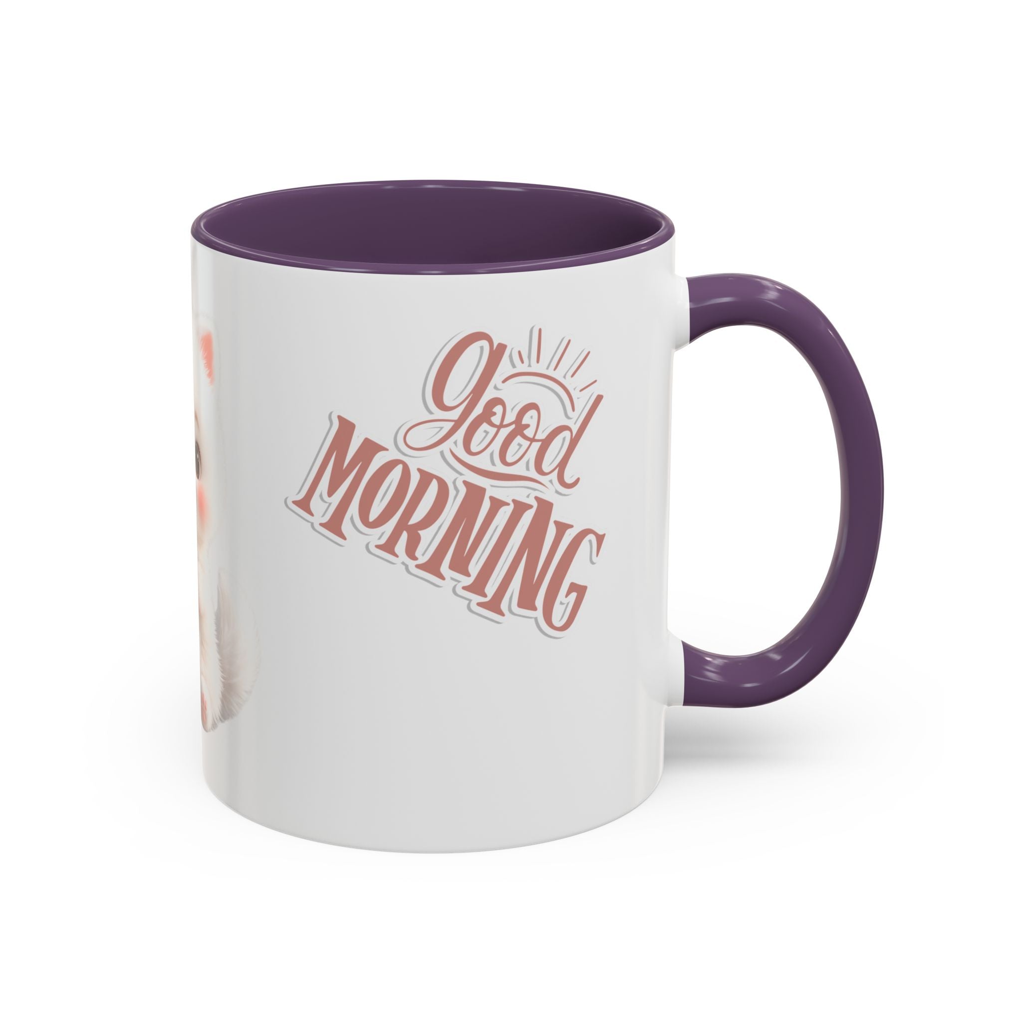 Good Morning Cute Kitten Coffee Mug