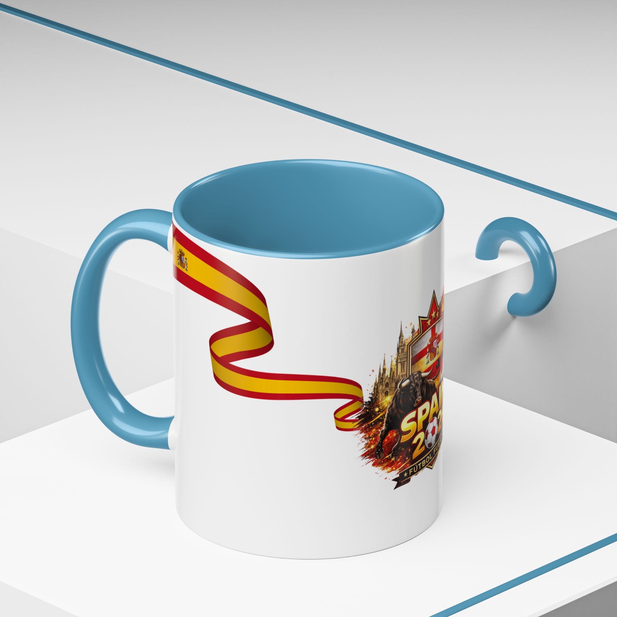 Spain 2026 Soccer Mug – Spain Futbol Fuerte Accent Coffee Cup (11/15oz)