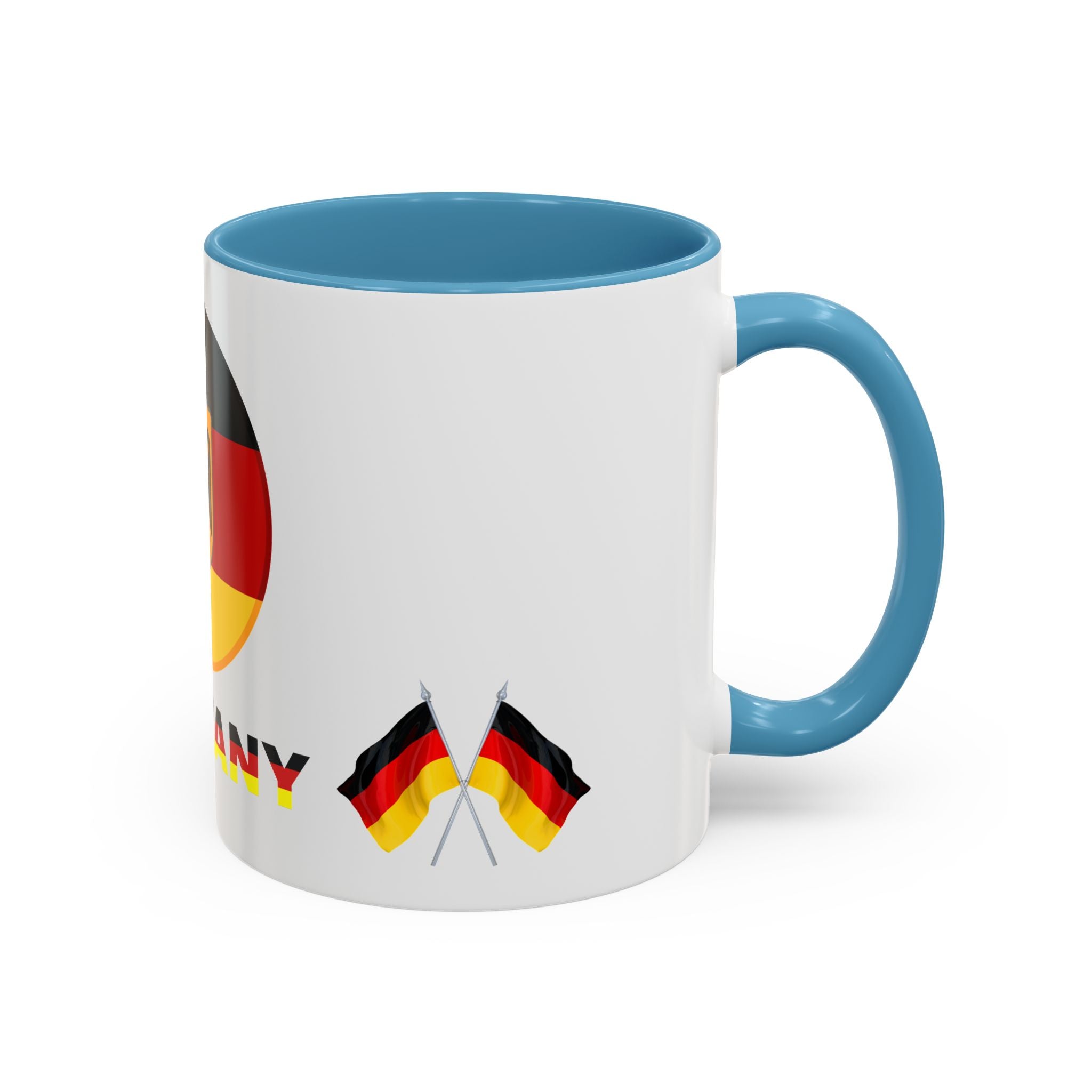 Germany Flag Coffee Mug — German Pride Accent Mug (11/15oz)