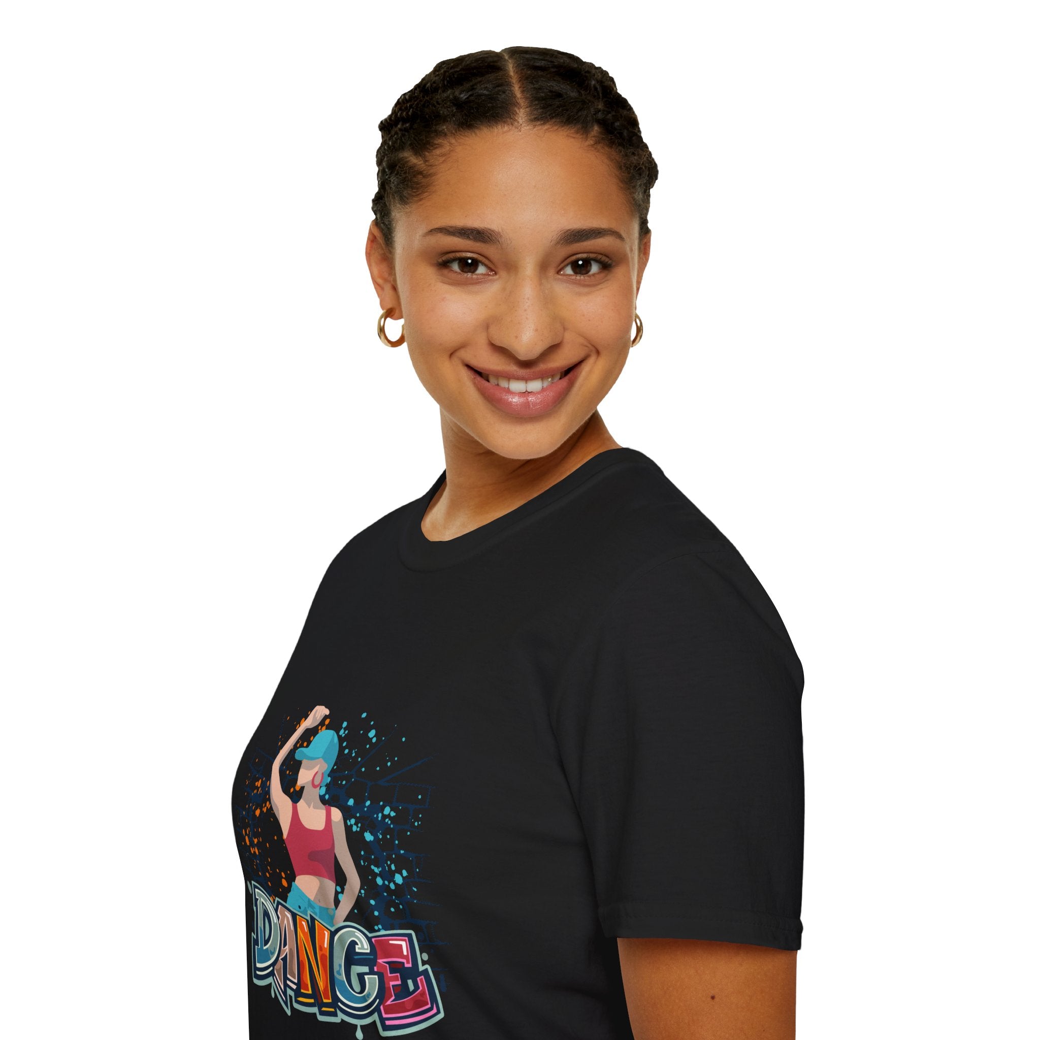 Dance Graffiti T-Shirt — Urban Street Dancer Graphic Tee
