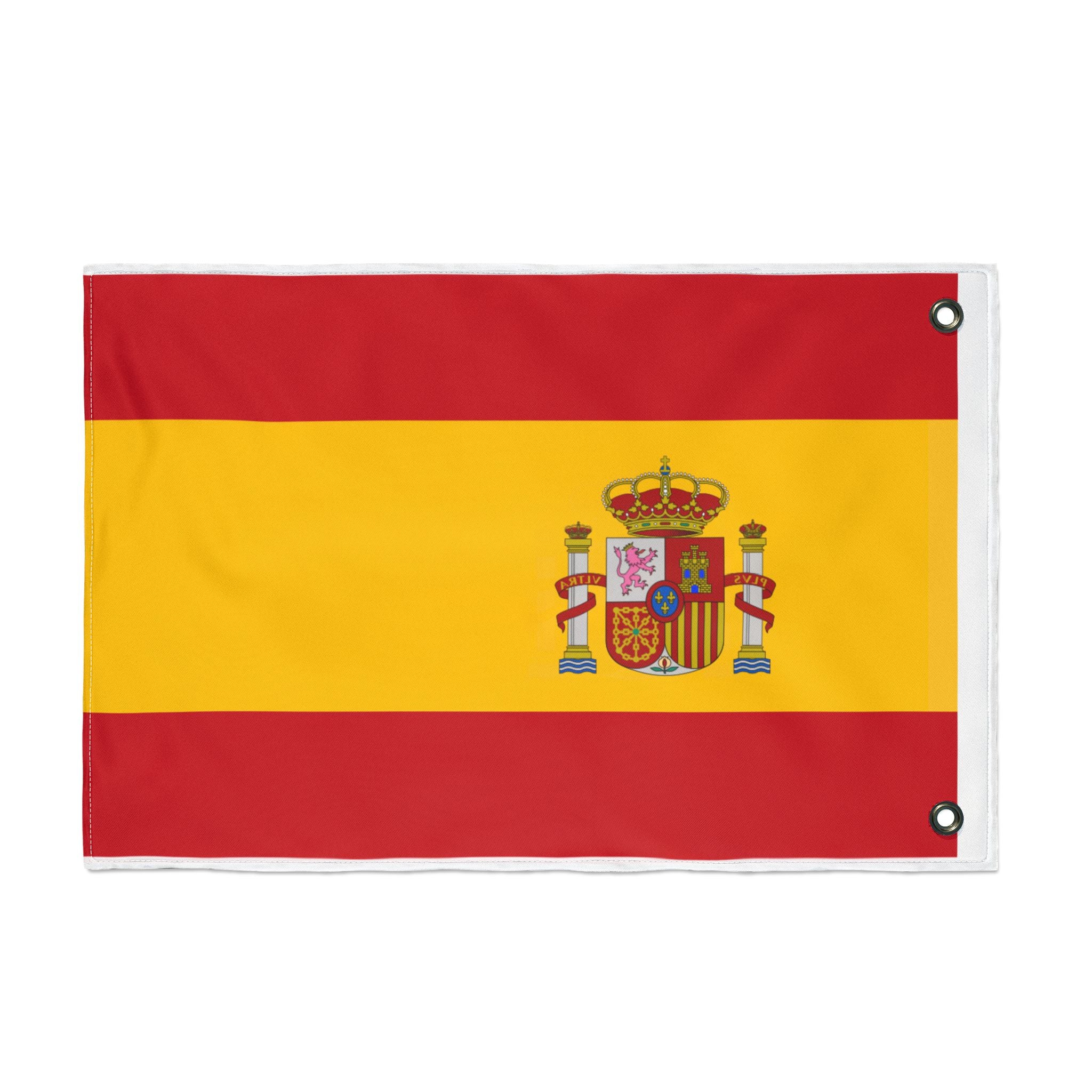 Spain Flag (Double-Sided) — Spanish National Flag Outdoor Banner