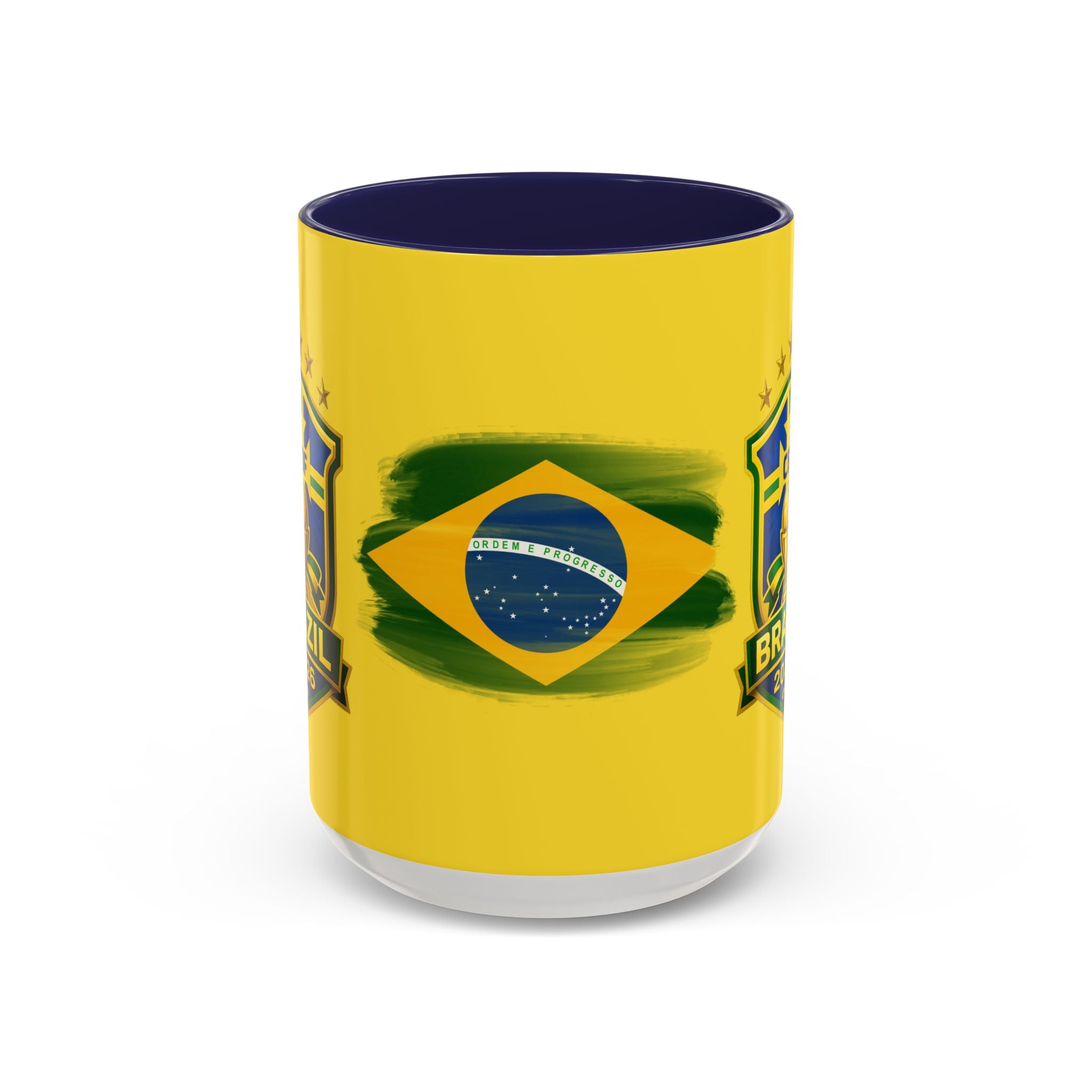 Brazil Soccer 2026 Accent Coffee Mug