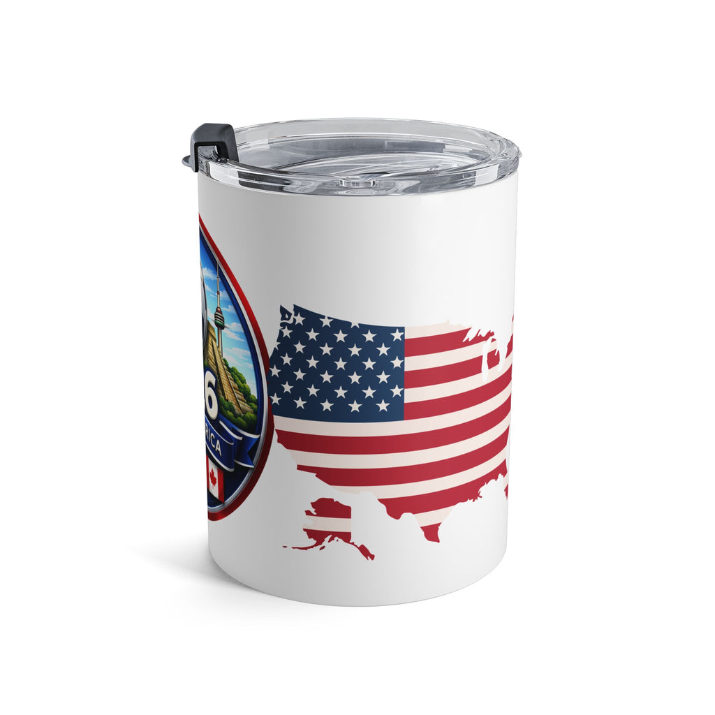 2026 North America Soccer Tumbler — USA Mexico Canada  Cup Commemorative 10oz