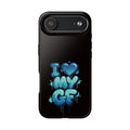 I Love My GF Phone Case — Protective Glossy "I  My GF" Design