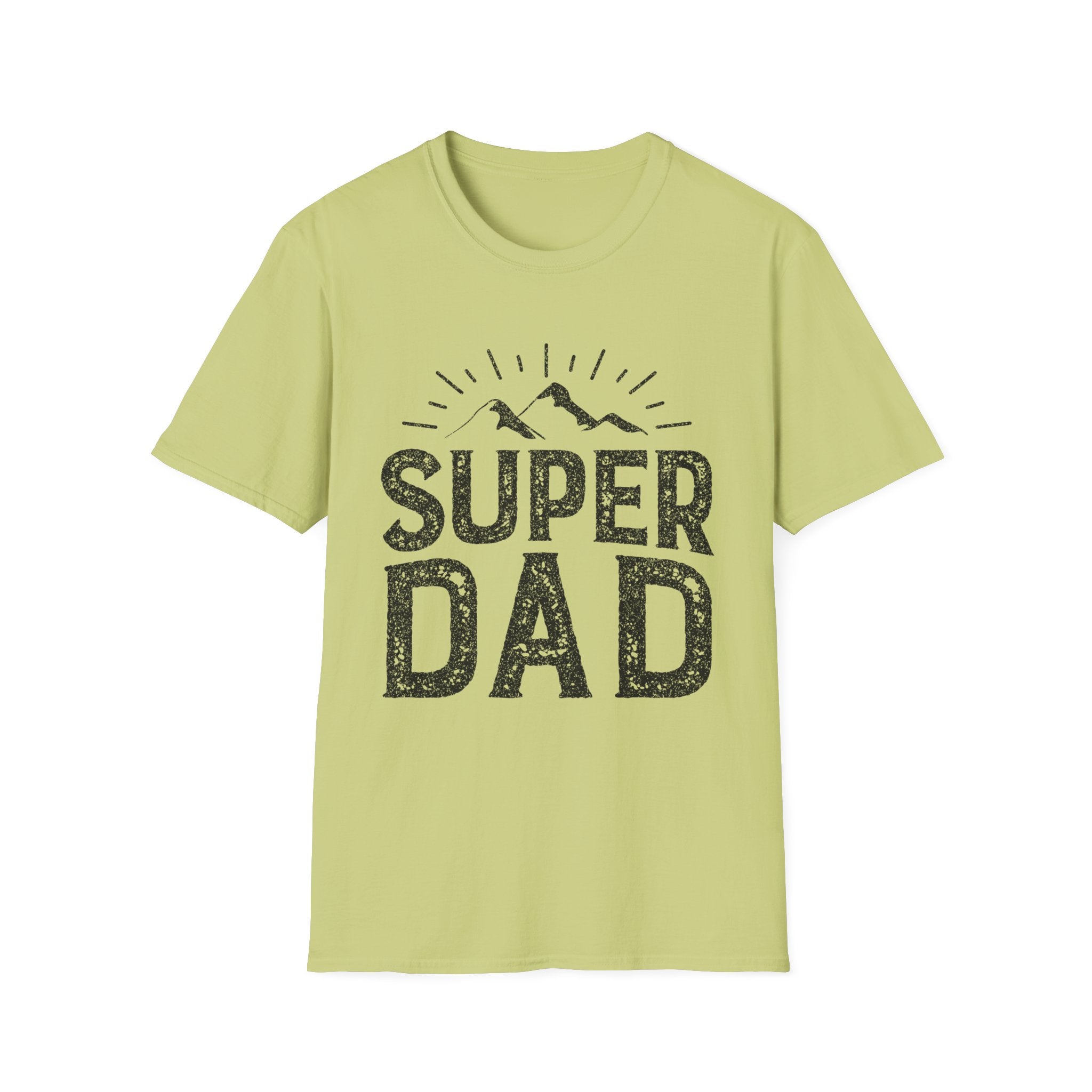 Super Dad T-Shirt — Vintage Mountain Father's Day Tee