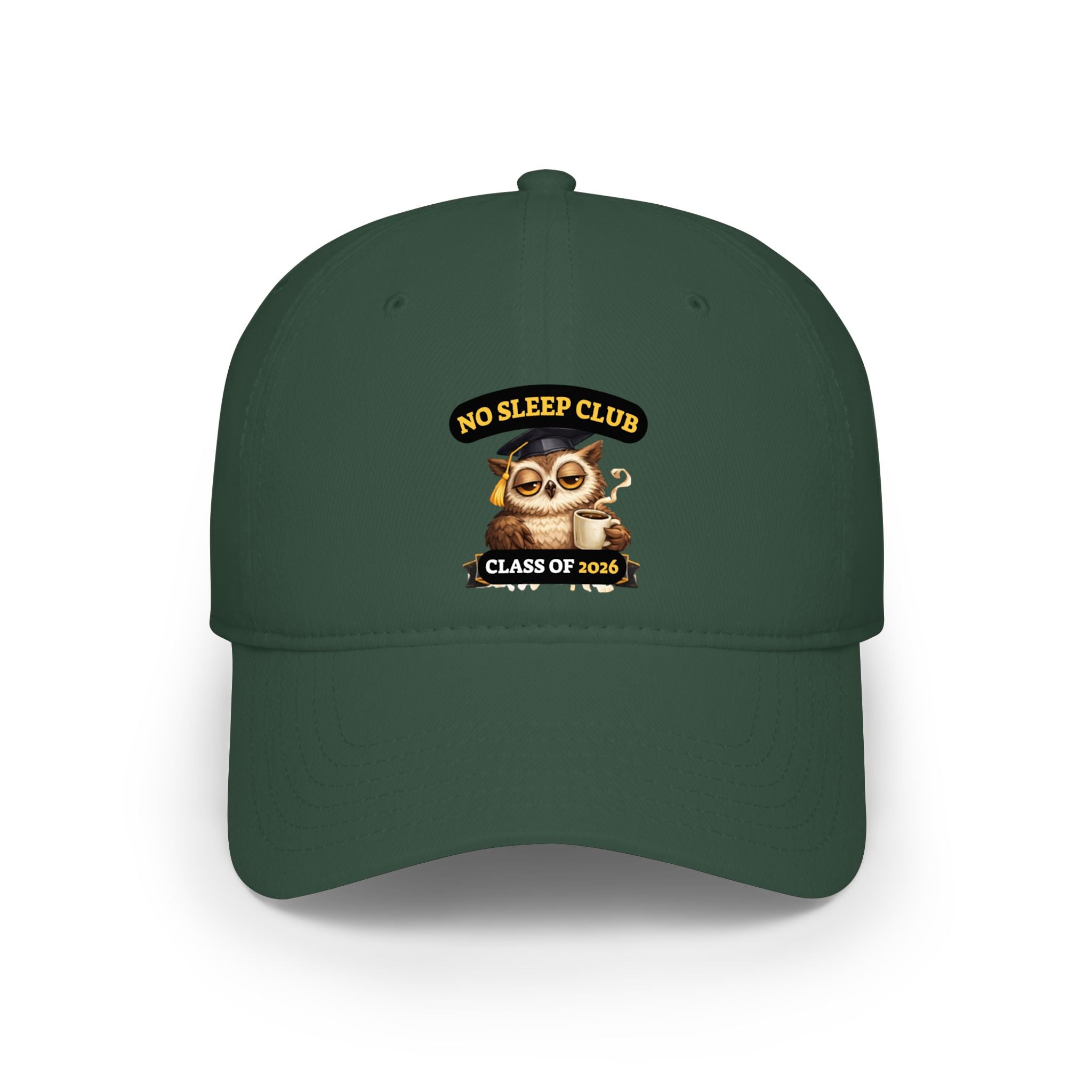 No Sleep Club Class of 2023 Cap — Graduation Owl Baseball Hat