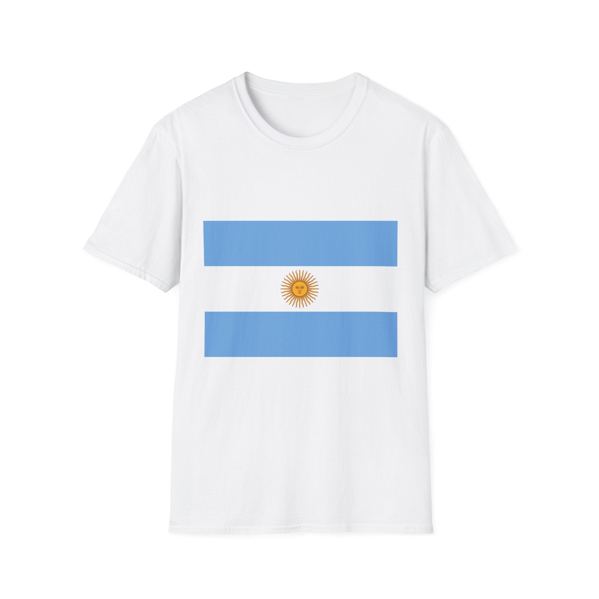 Argentina Flag T-Shirt — Argentina Script Back Tee