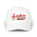 England 2026 Dad Cap — Distressed St. George Flag Baseball Hat