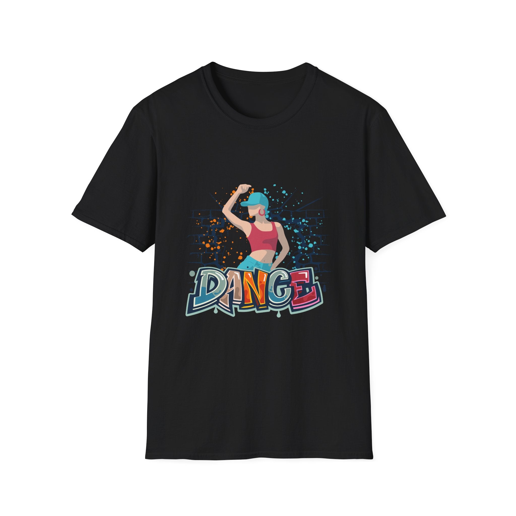 Dance Graffiti T-Shirt — Urban Street Dancer Graphic Tee
