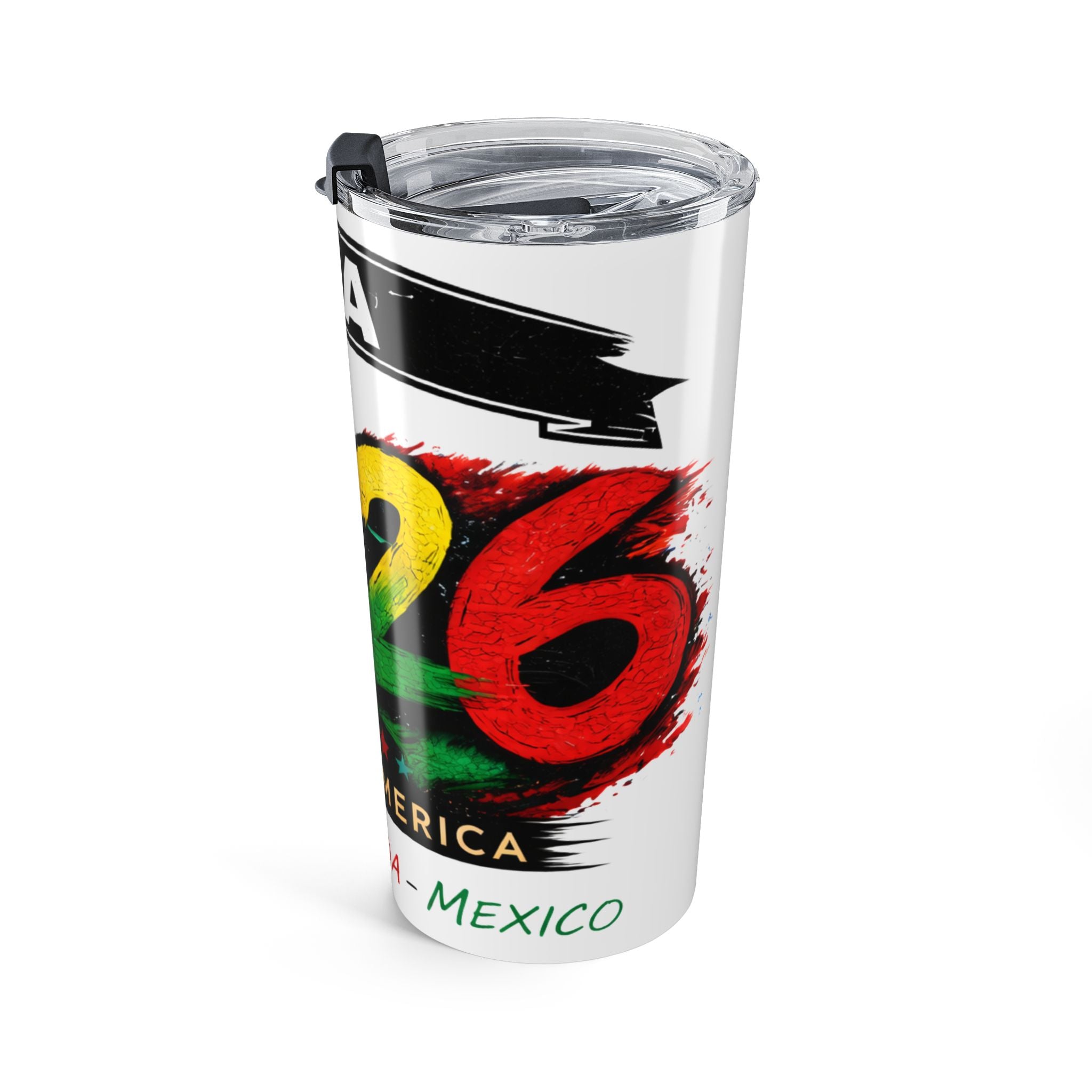 2026 North America Soccer Tumbler — USA Mexico Canada 20oz Travel Cup