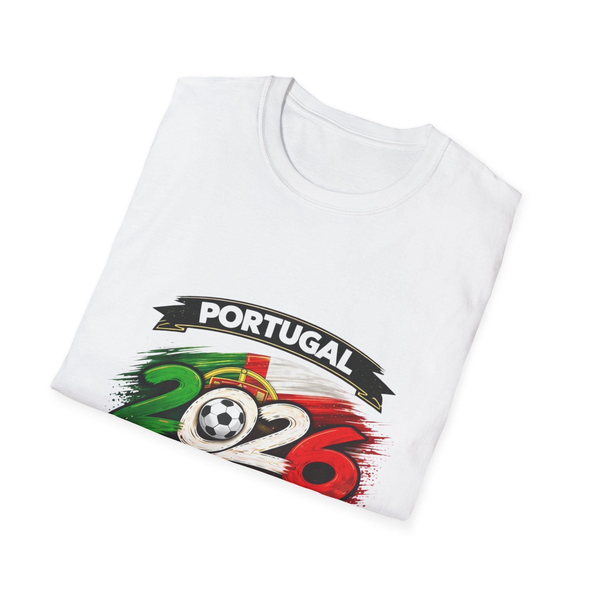 Portugal 2026 Soccer T-Shirt — Cup Qualifiers USA/Canada/Mexico Fan Tee