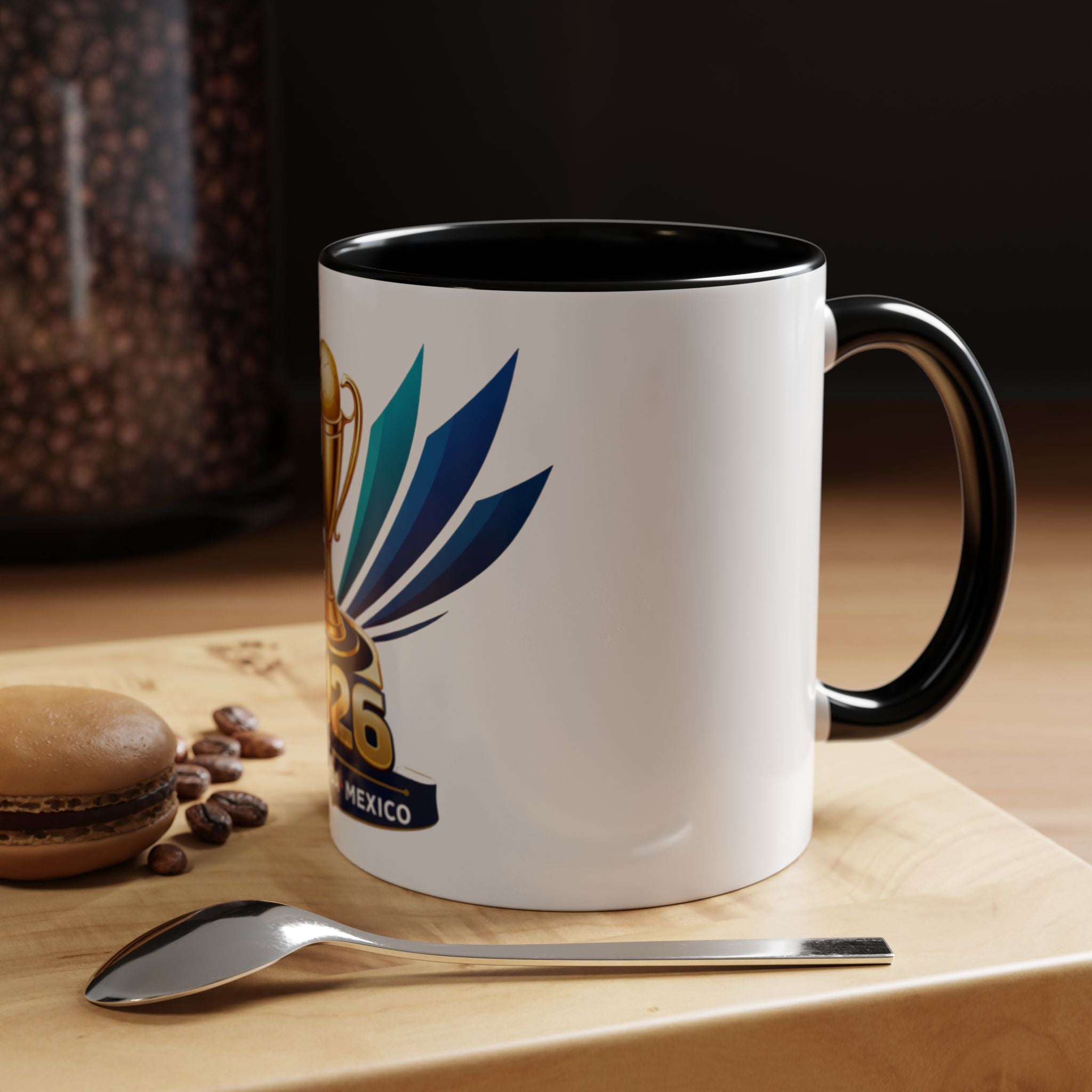 2026 Championship Coffee Mug — USA Canada Mexico Tournament Trophy Accent
