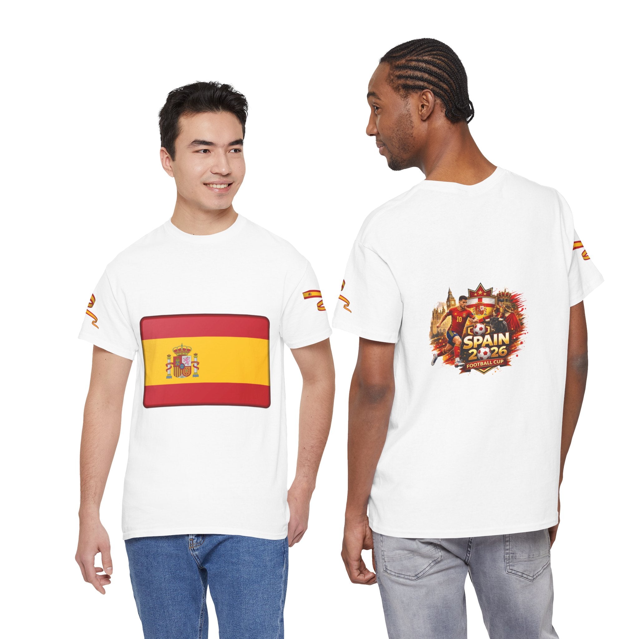 Spain Flag T‑Shirt — Spain 2026 Fan Tee