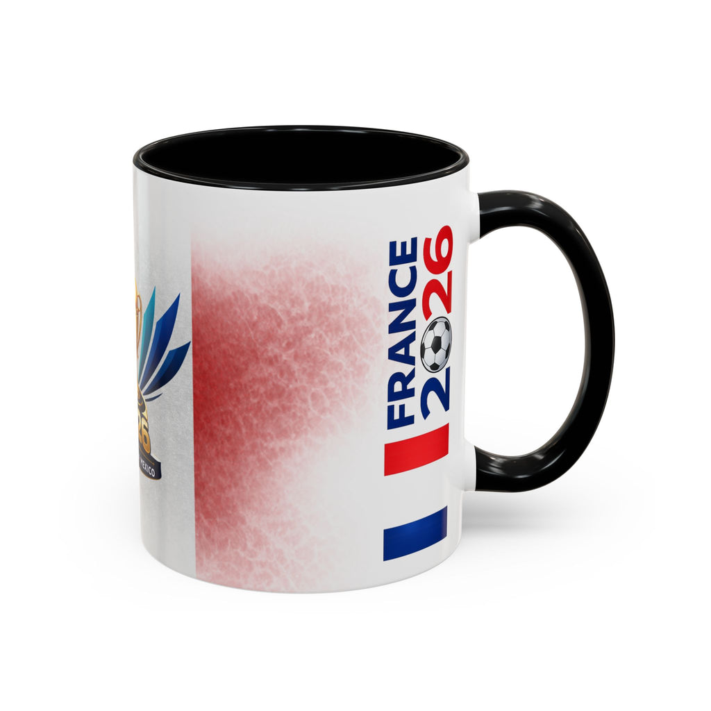 Soccer 2026 Commemorative Mug — France Accent Coffee Cup (11/15oz)