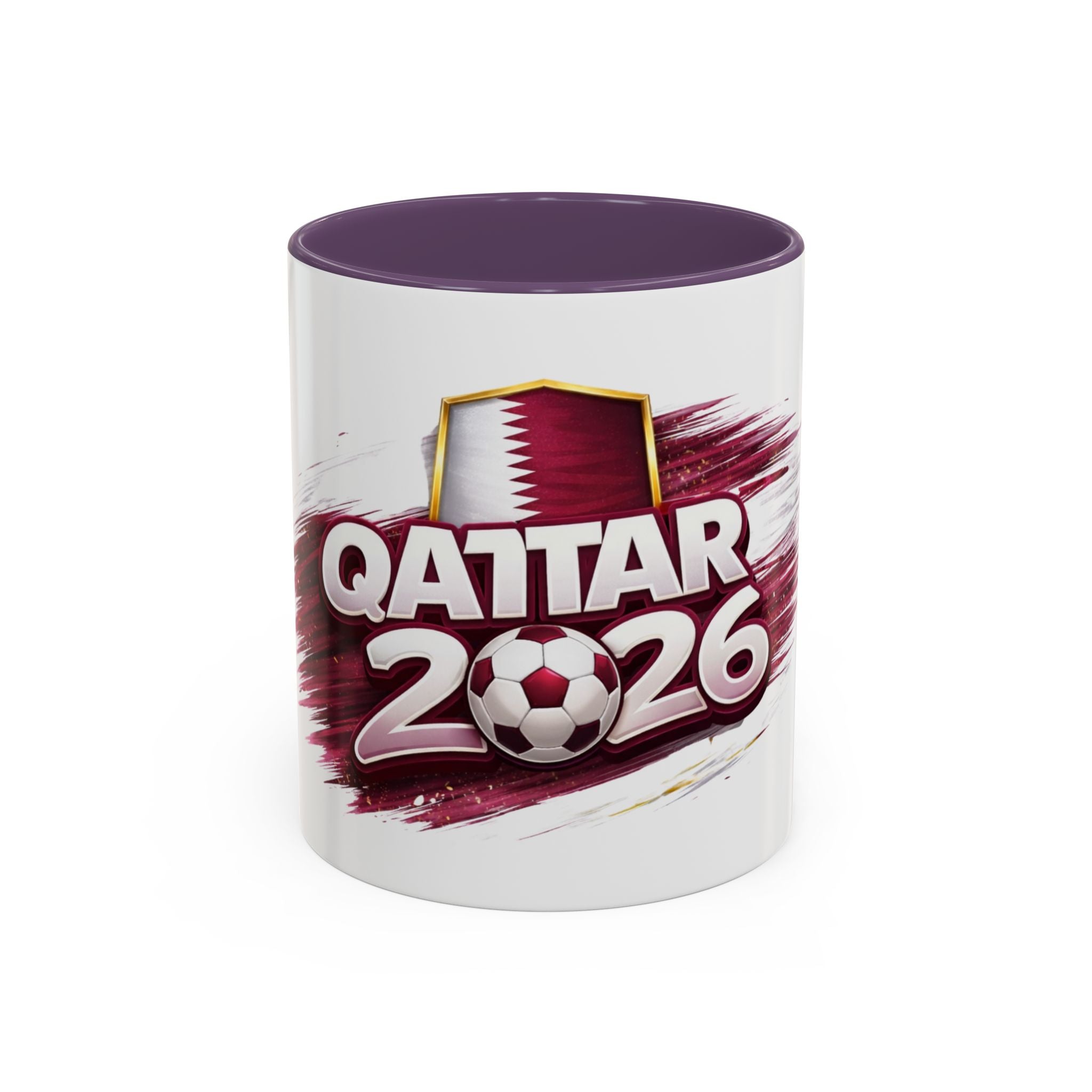 Qatar 2026 Soccer Coffee Mug — Cup Fan Travel Souvenir