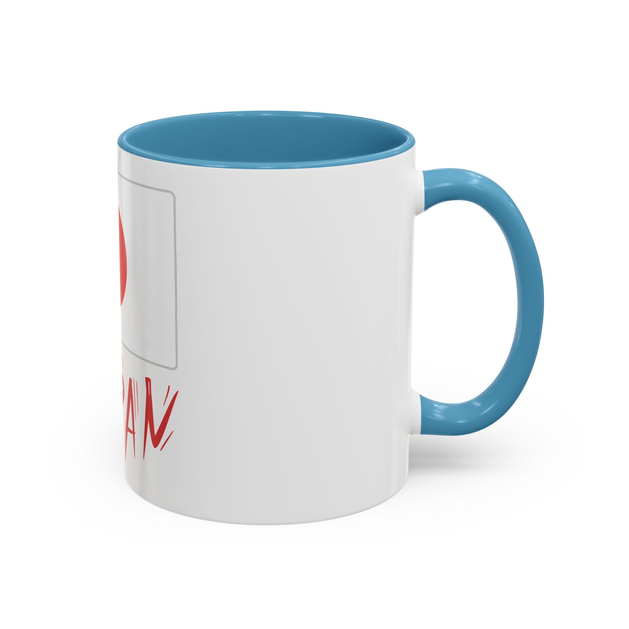 Japan Flag Accent Coffee Mug – Red Rising Sun Design (11/15oz)