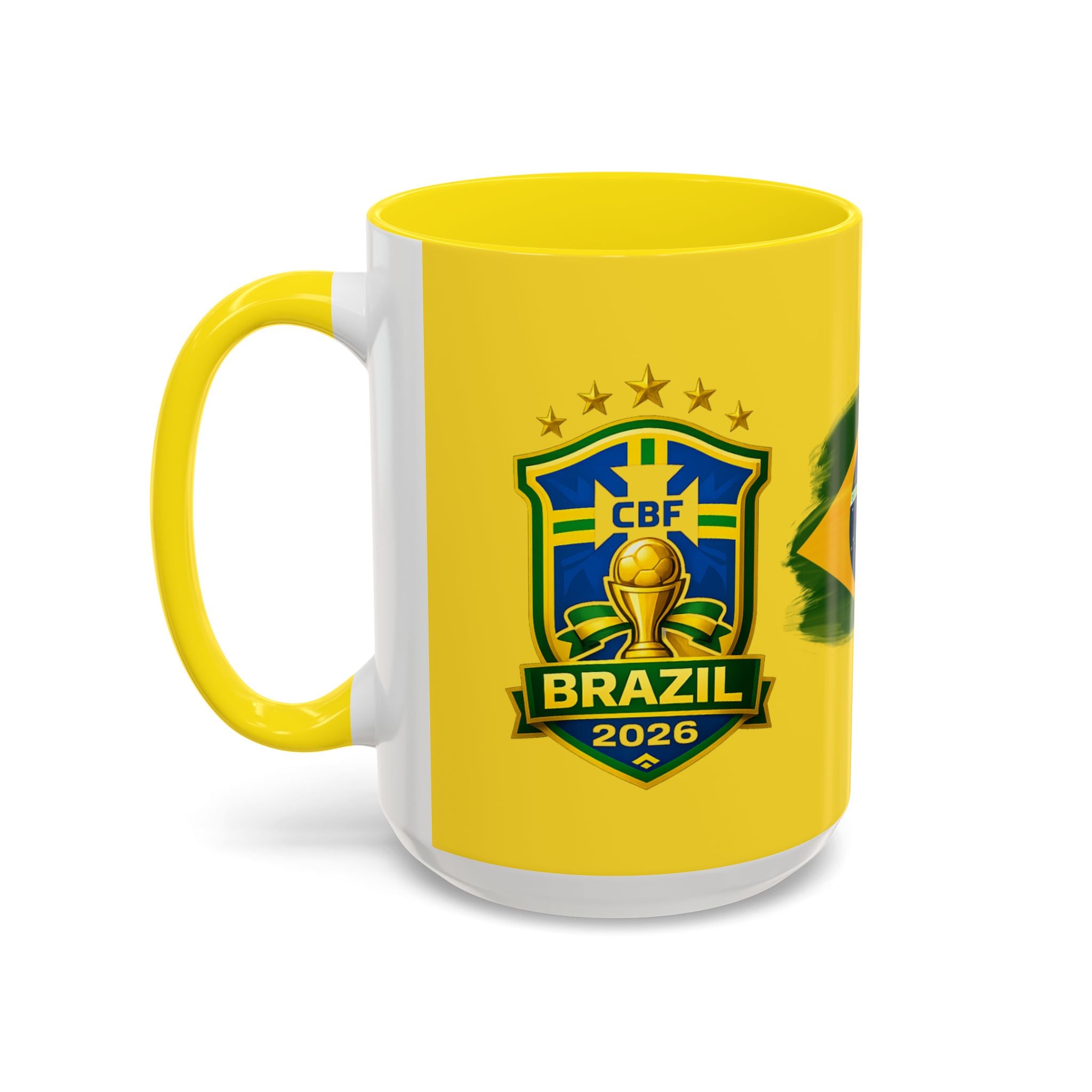 Brazil Soccer 2026 Accent Coffee Mug