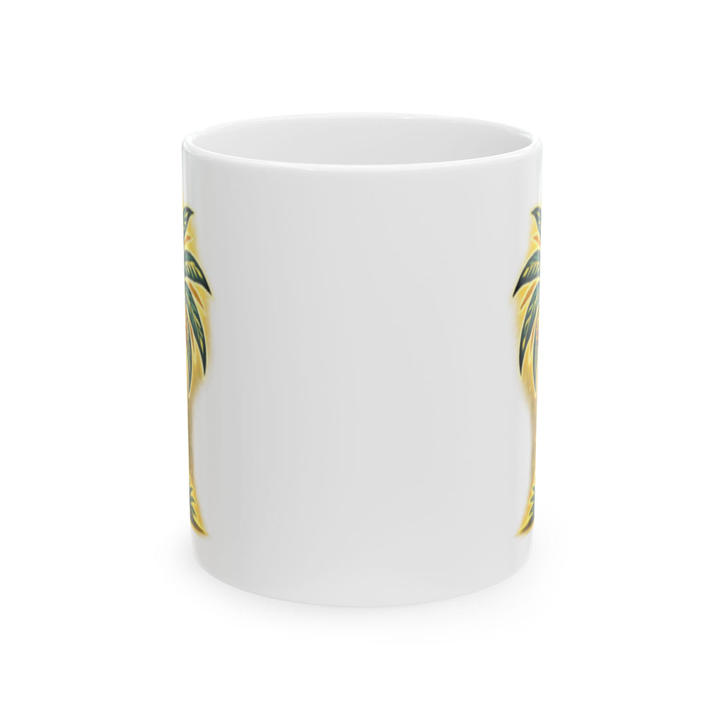 Tropical Pineapple Ceramic Mug – Bright Summer Fruit Coffee Cup (11oz/15oz)