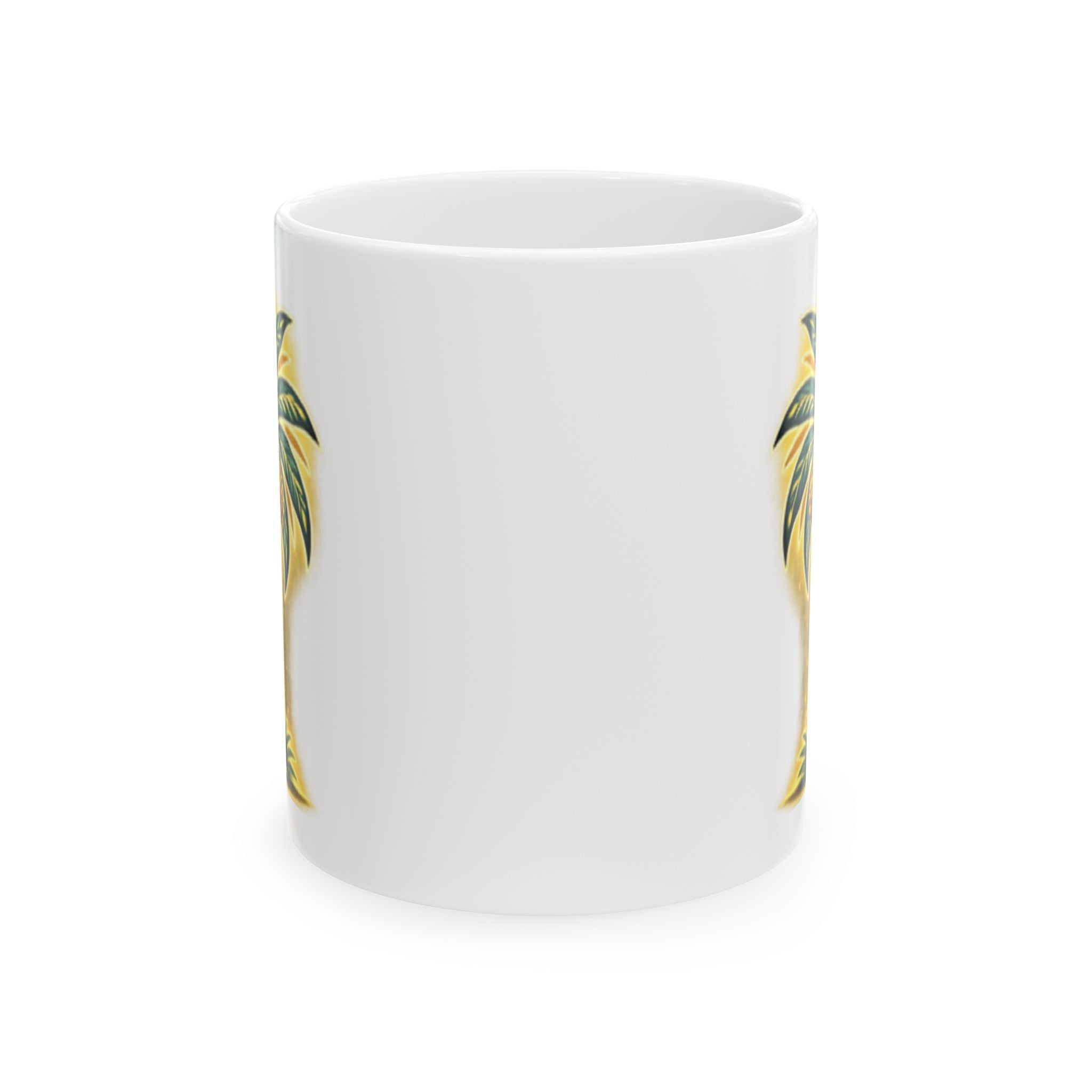 Tropical Pineapple Ceramic Mug – Bright Summer Fruit Coffee Cup (11oz/15oz)