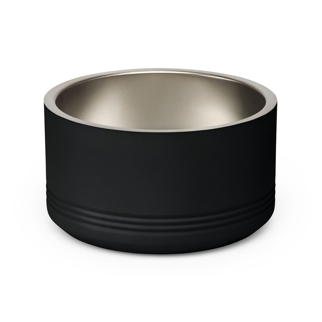Dog Bowl — "Home Is Where The Dog Is" 18oz Stainless Pet Bowl