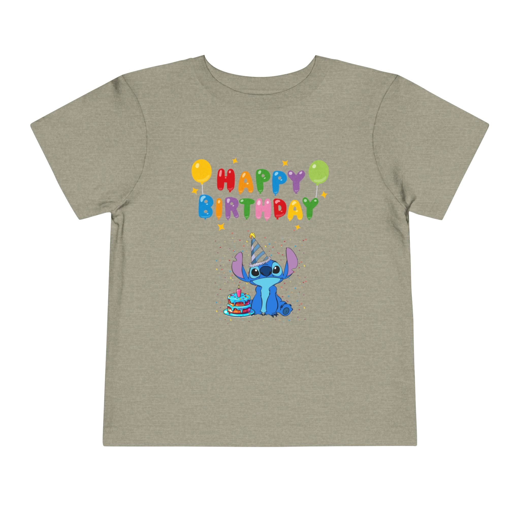 Stiche birthday Toddler Short Sleeve Tee