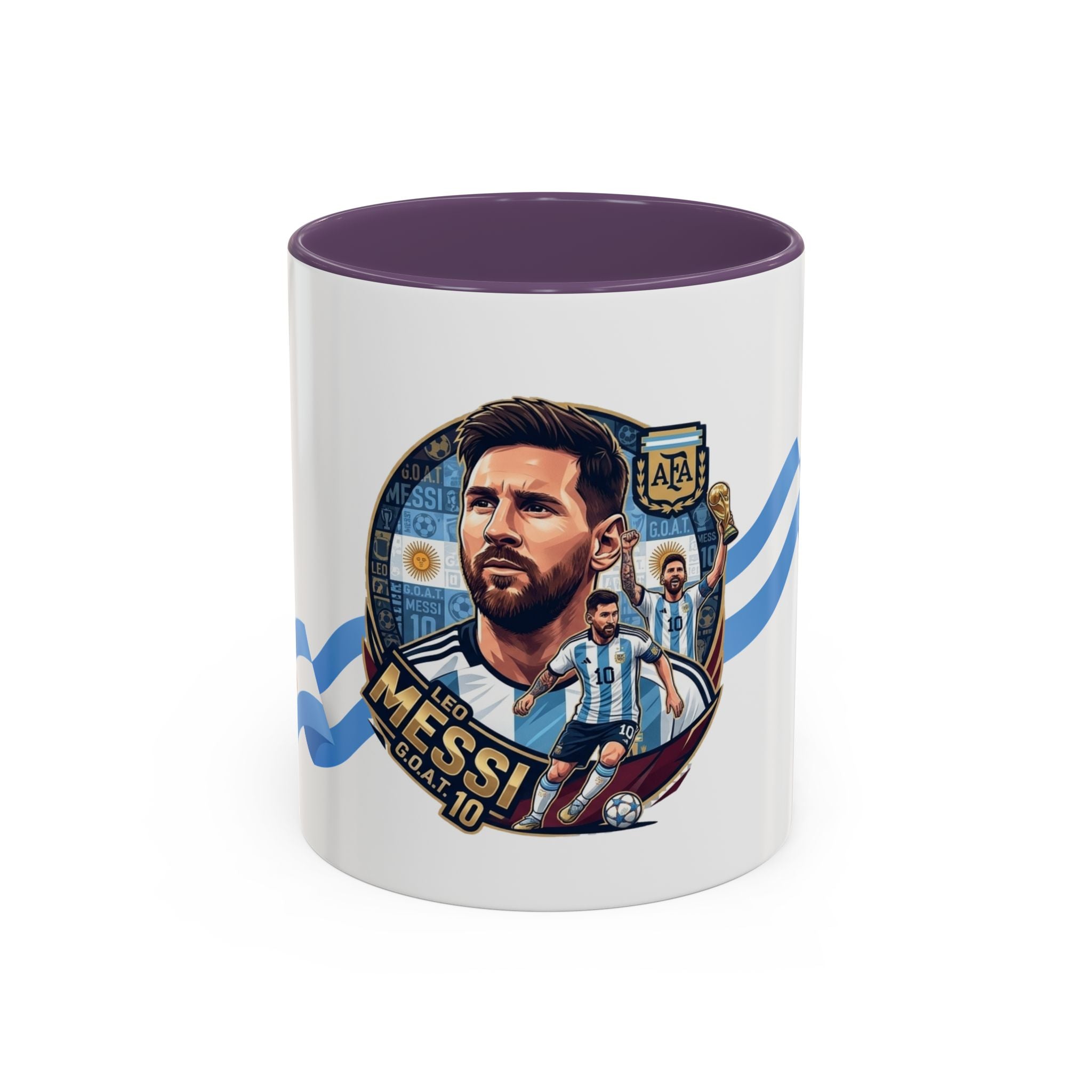 Argentina Soccer Player Coffee Mug – National Flag Accent