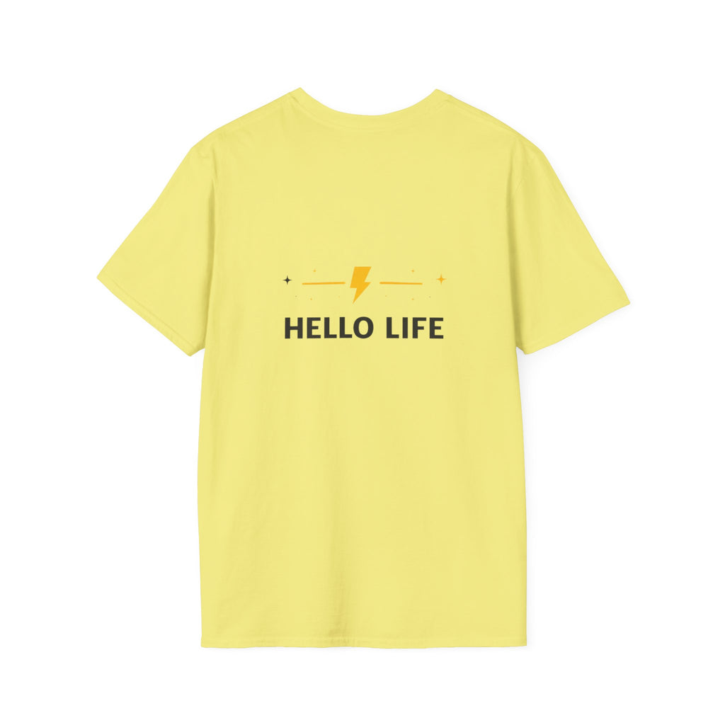 Graduation T-Shirt — "Moving On: Goodbye School, Hello Life" Celebration Tee