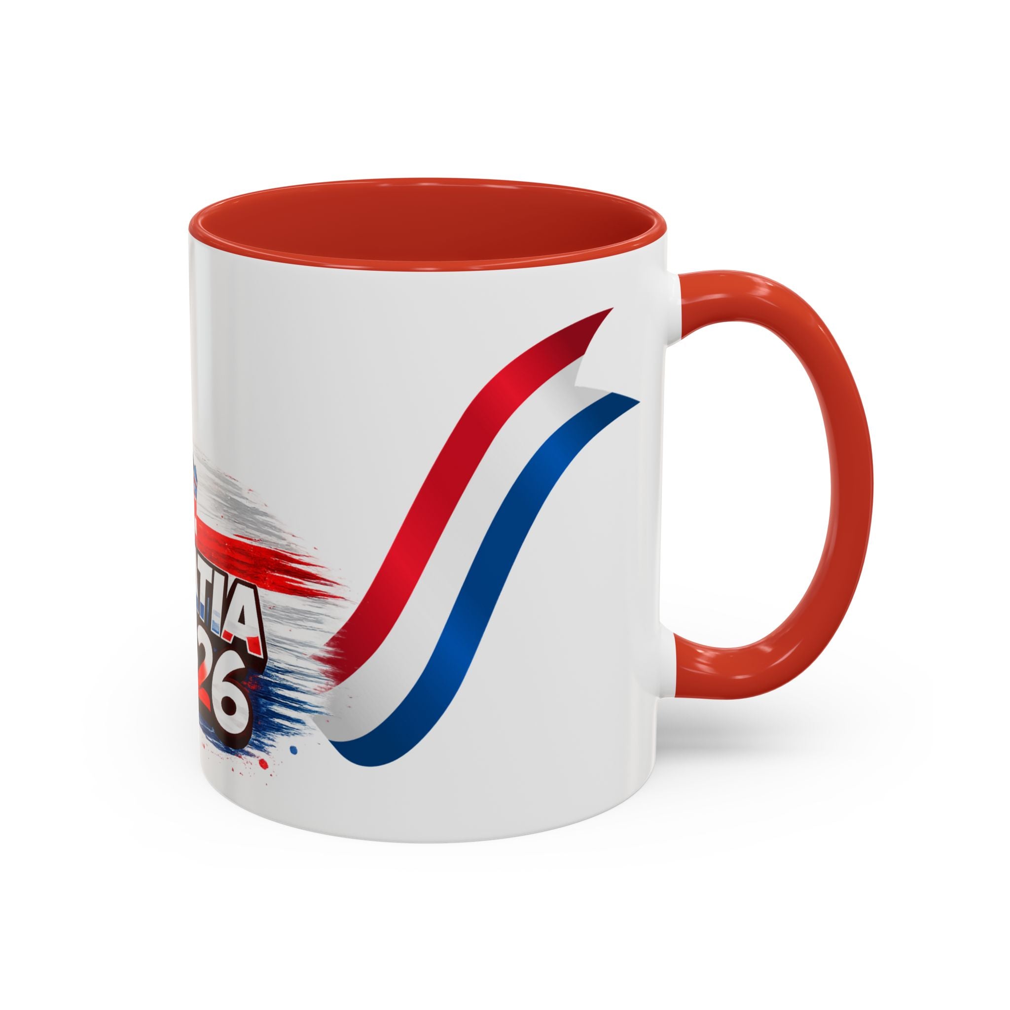 Croatia 2026 Soccer Mug – Croatia Flag Football Fan Coffee Cup (11/15oz)
