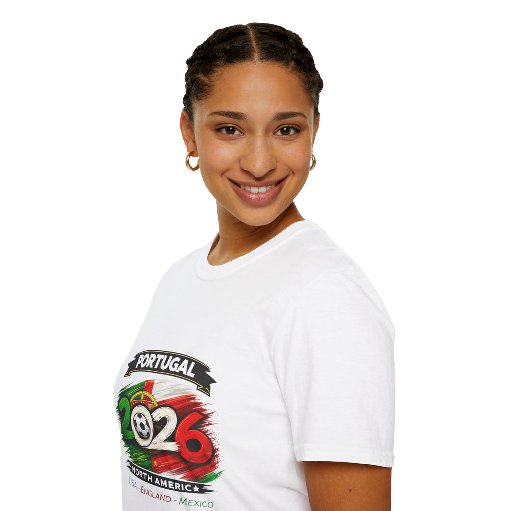 Portugal 2026 Soccer T-Shirt — Cup Qualifiers USA/Canada/Mexico Fan Tee