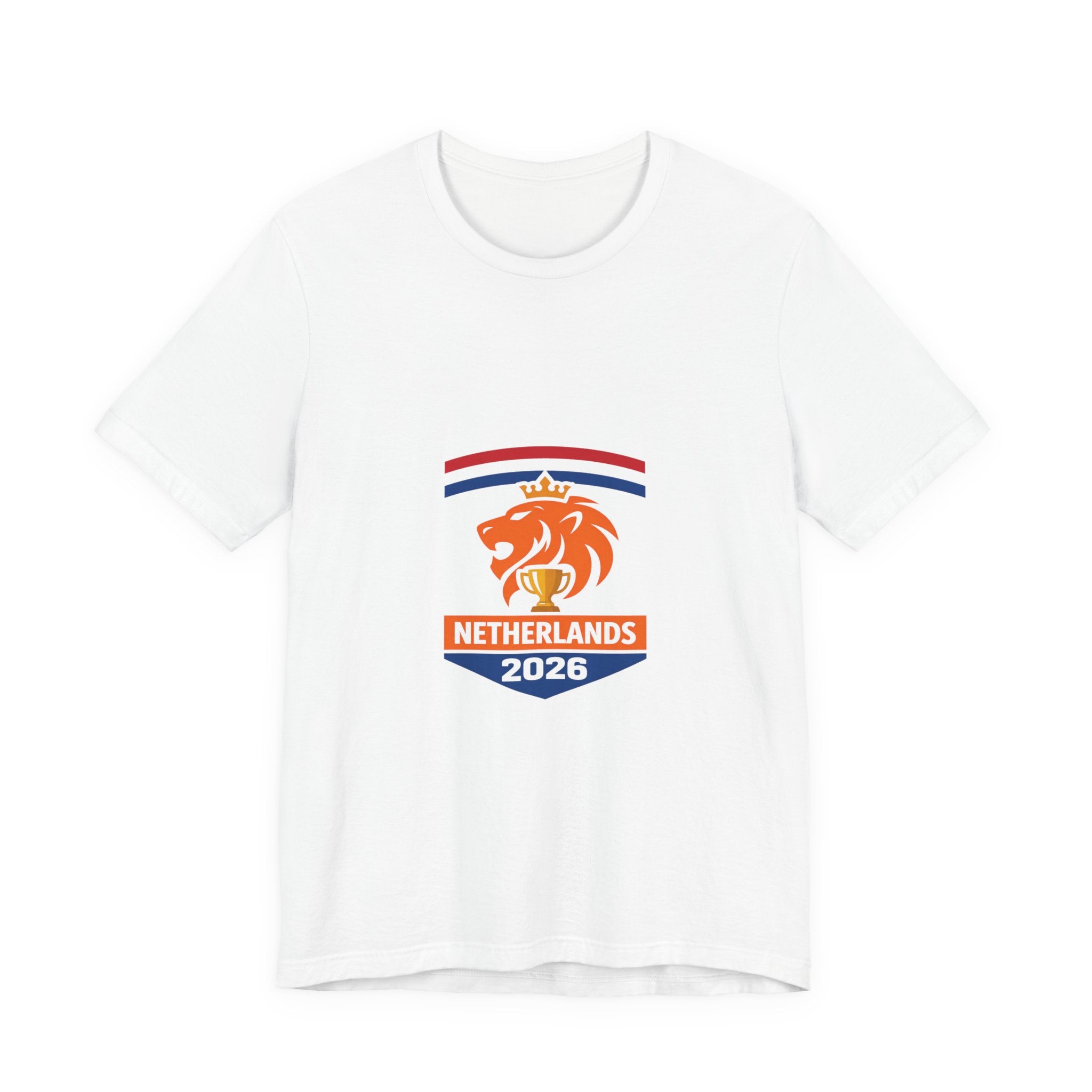Netherlands 2026 Soccer T-Shirt — Nederland Flag & Map Football Tee