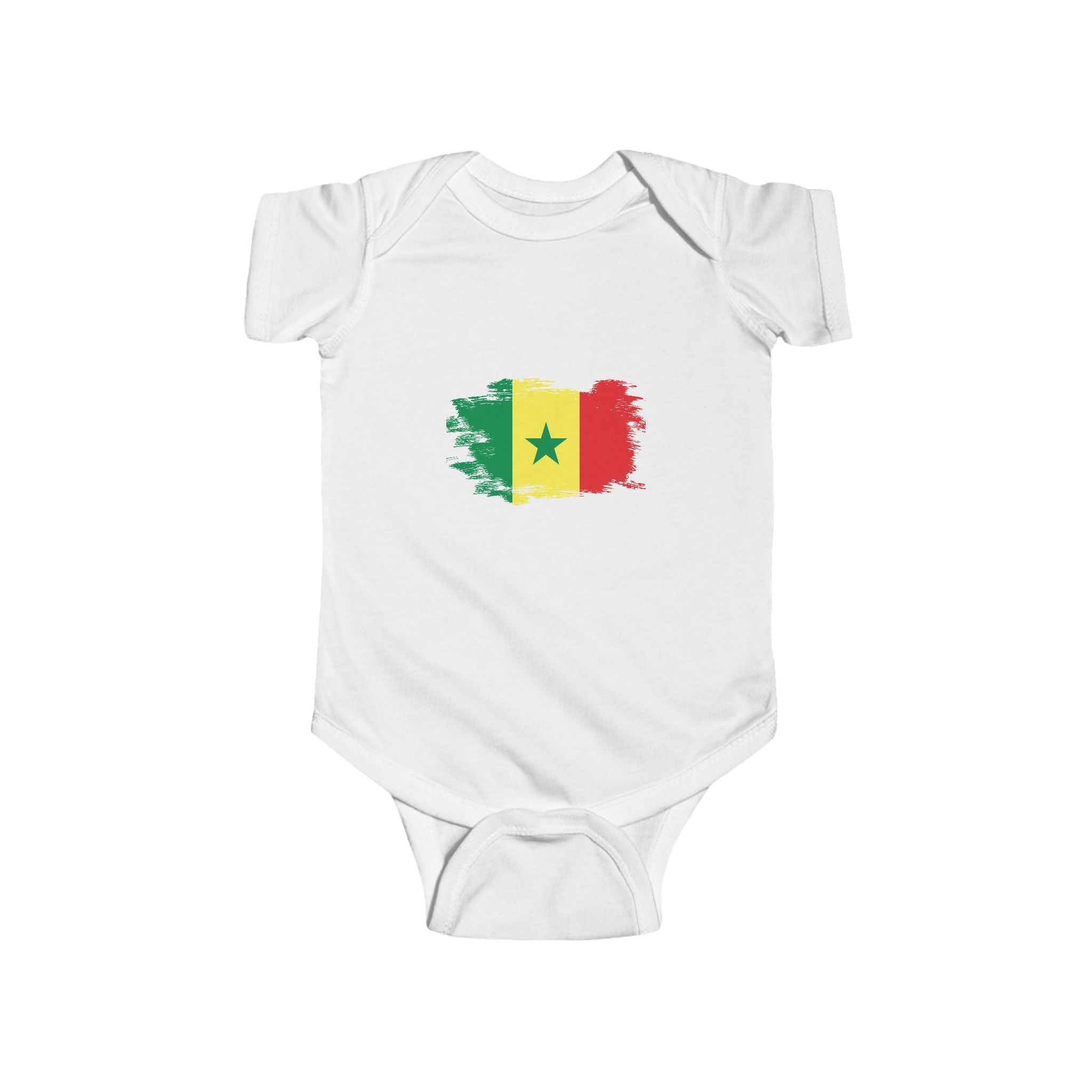 Senegal Flag Infant Bodysuit – Cute Senegal Baby Onesie