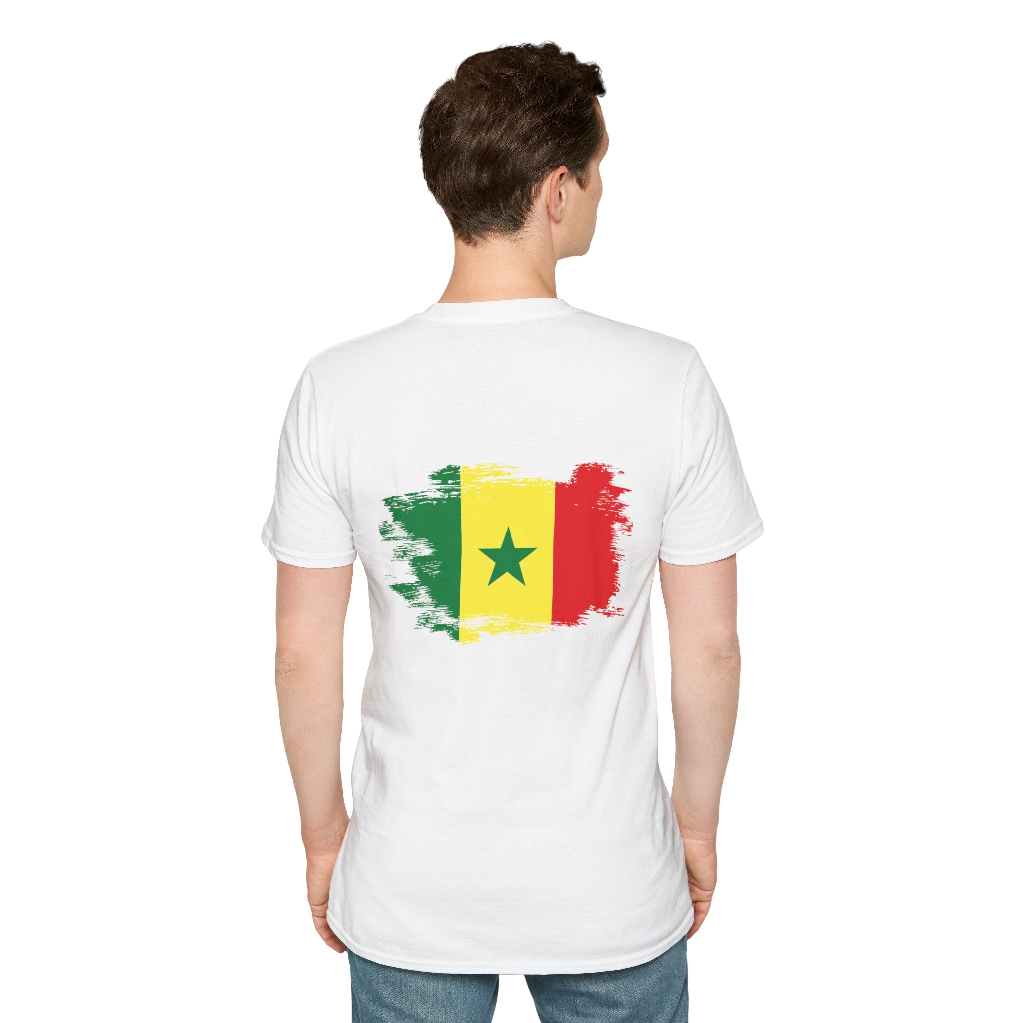 Senegal Lions of Teranga T-Shirt — Senegal Flag Football Fan Tee