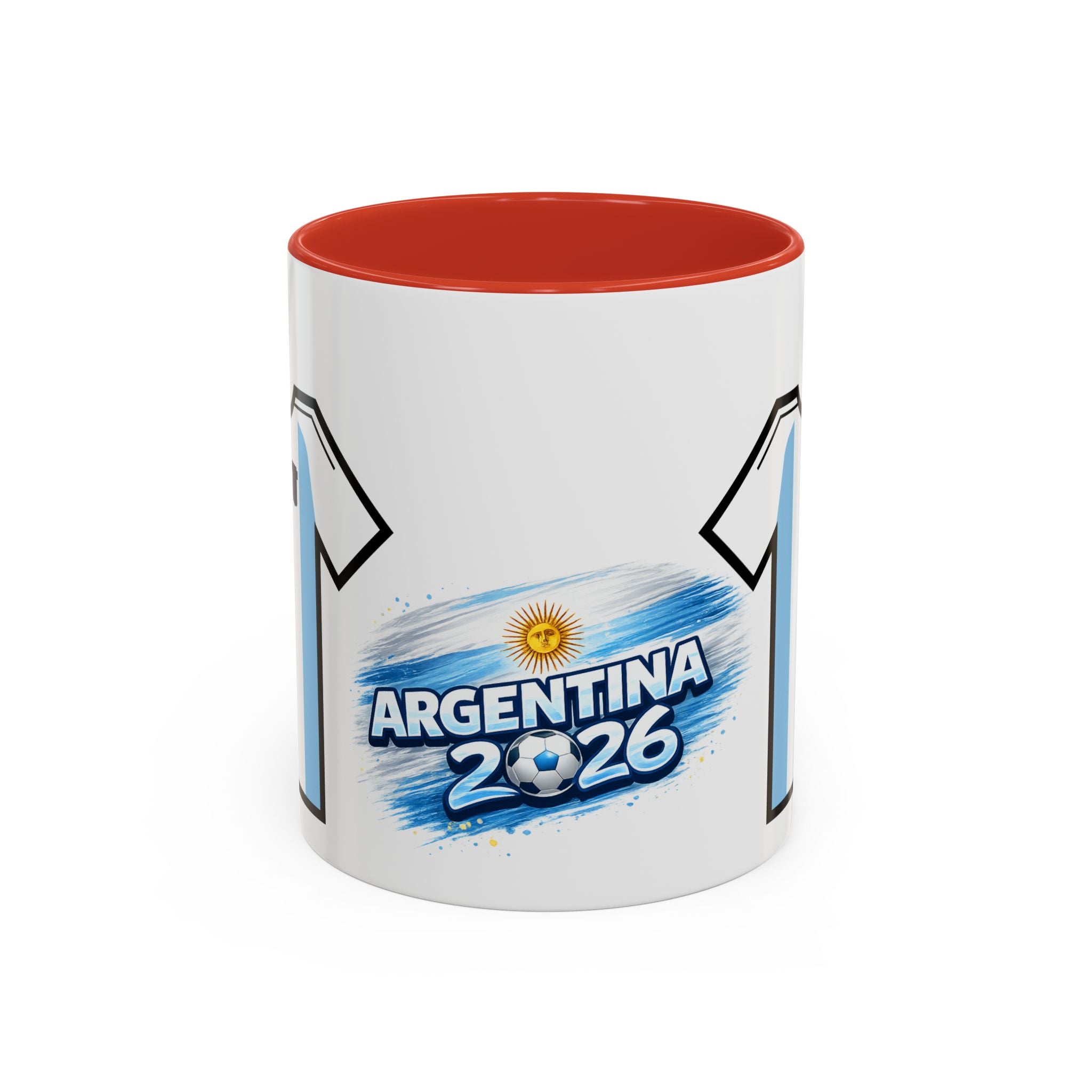Argentina 2026 Soccer Mug – Blue/White Jersey Coffee Cup