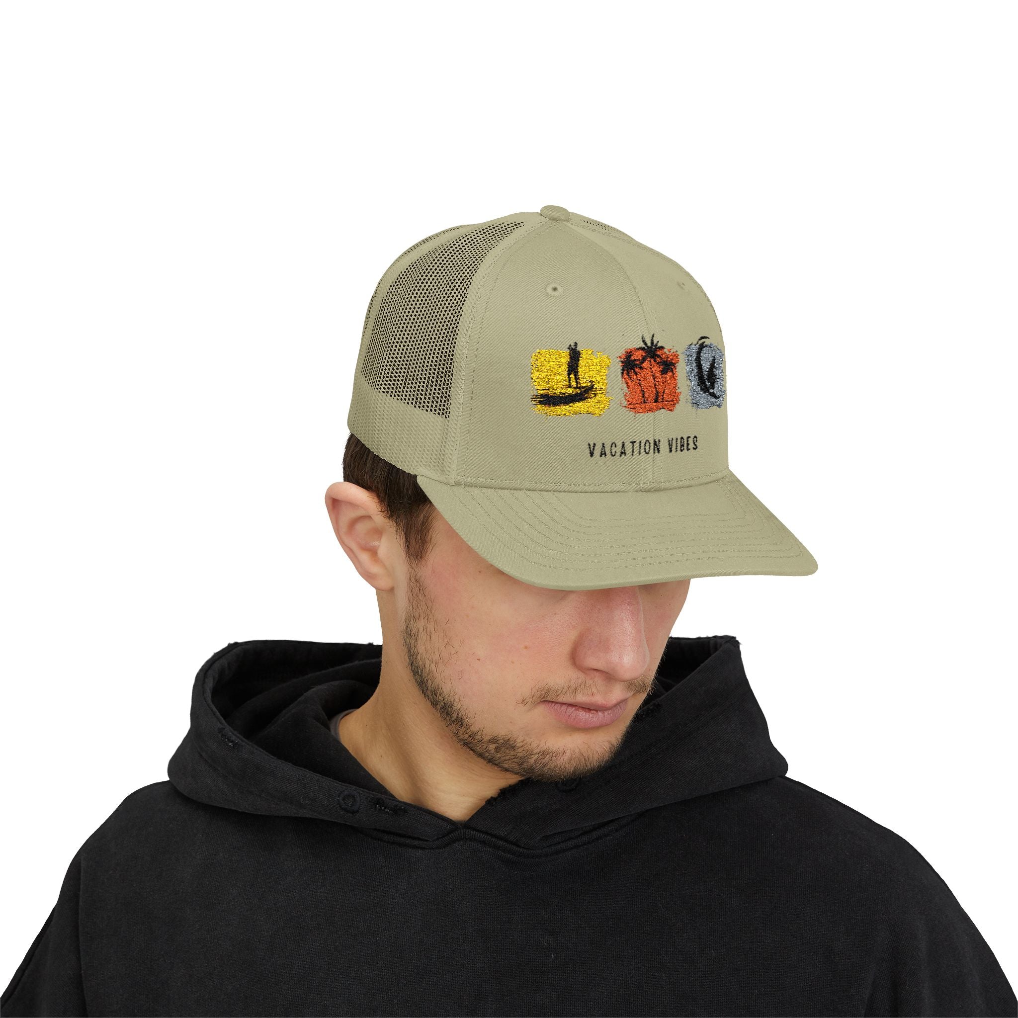 Vacation Vibes Snapback Trucker Cap