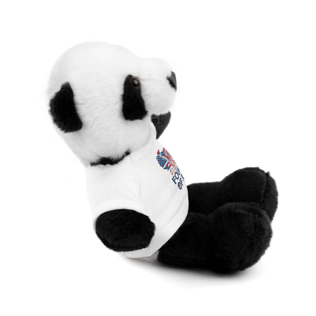 Fourth of July Teddy Bear — Plush Bear with 'Fourth of July' Tee
