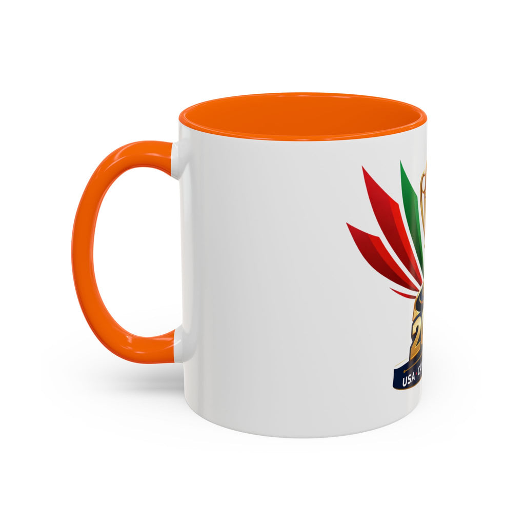 2026 Championship Coffee Mug — USA Canada Mexico Tournament Trophy Accent
