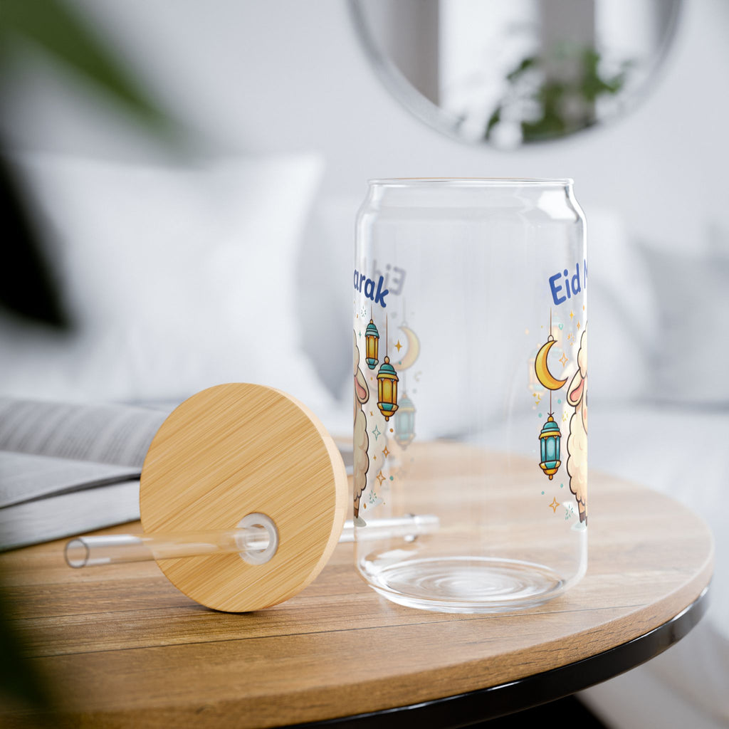 Eid Mubarak Sheep Sipper Glass