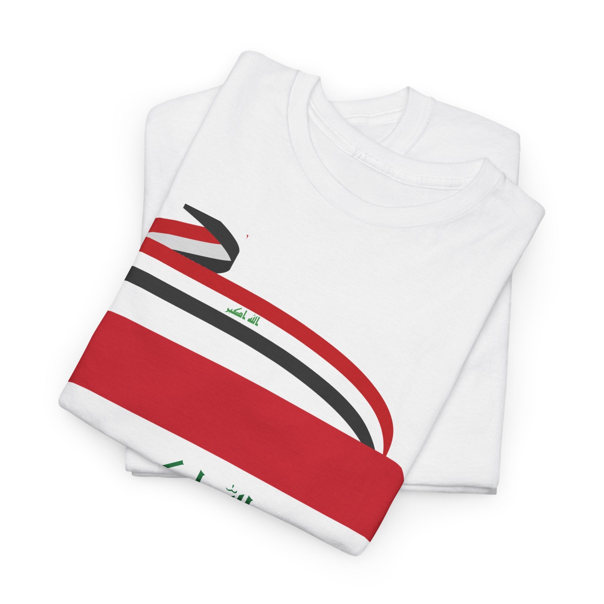 Iraq Flag T-Shirt – Iraqi Pride Short Sleeve Tee