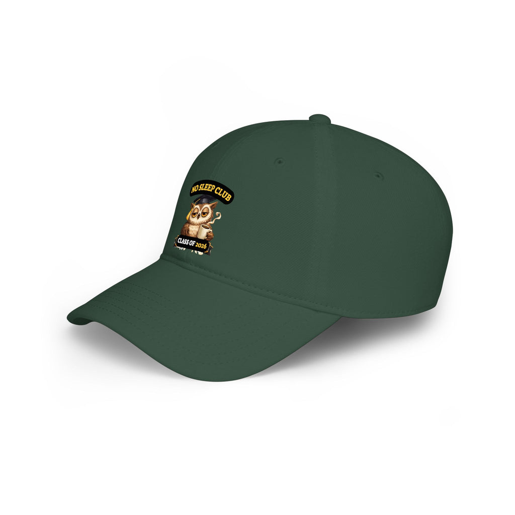 No Sleep Club Class of 2023 Cap — Graduation Owl Baseball Hat