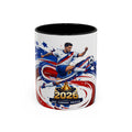 2026 CONCACAF Soccer Champion Accent Mug — USA Canada Mexico  Cup Qualifier Design