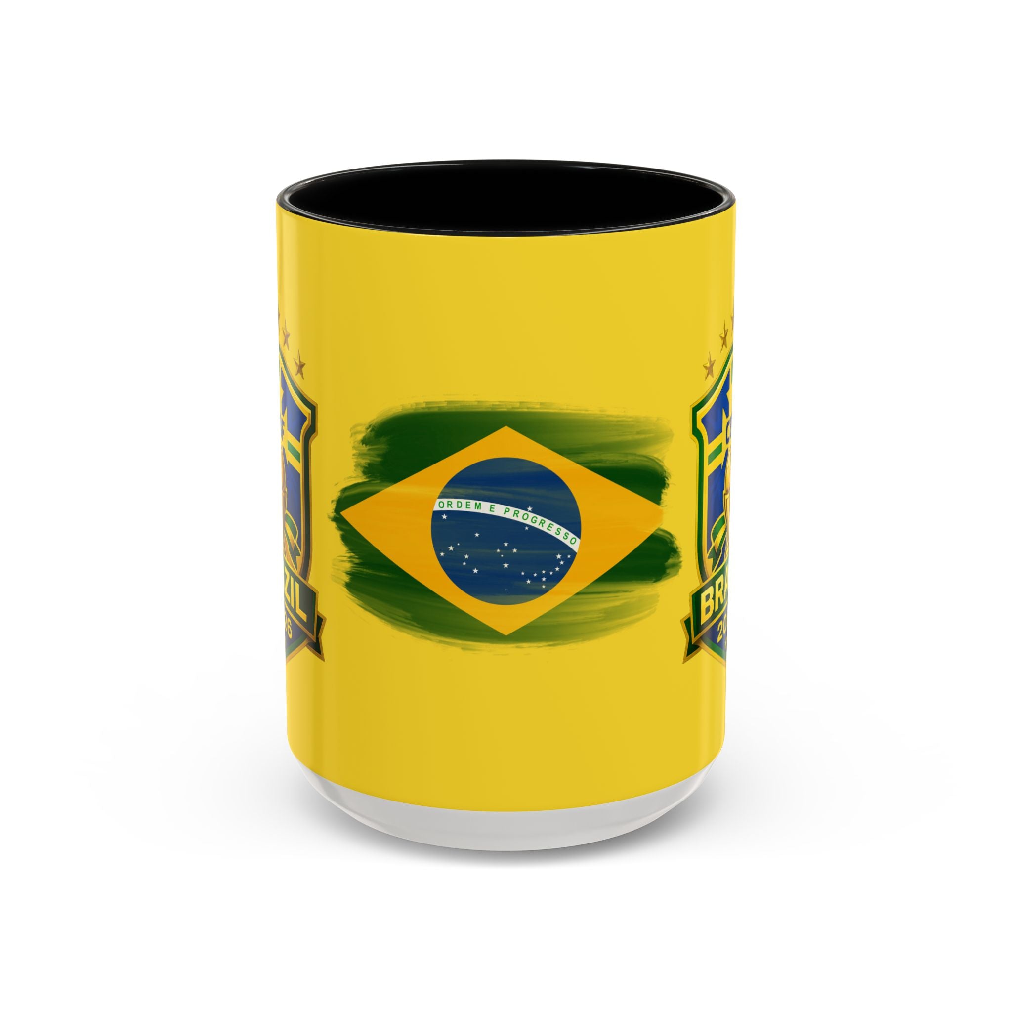 Brazil Soccer 2026 Accent Coffee Mug