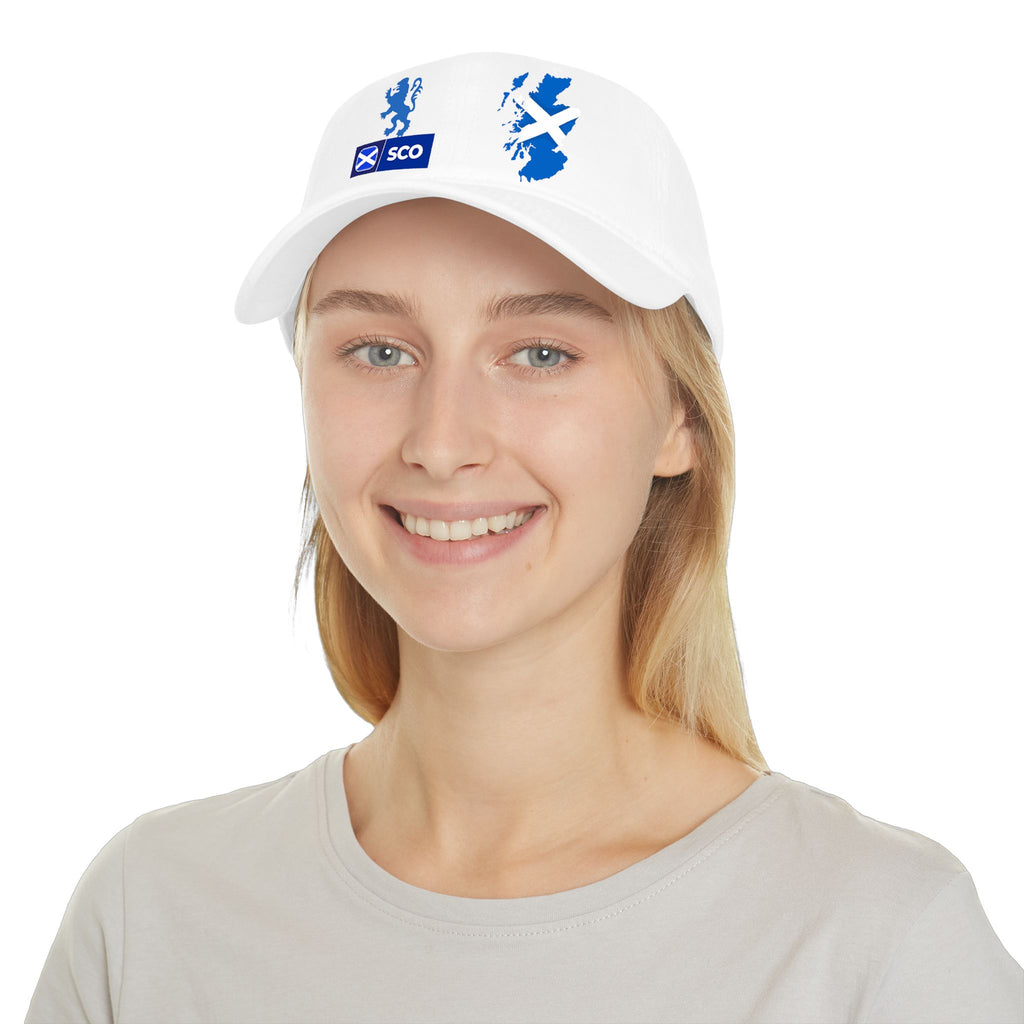 Scotland Map & Lion Low Profile Baseball Cap – SCO Saltire Design