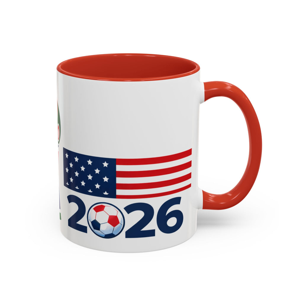 2026 cup USA+Canada Soccer Coffee Mug — 11/15oz Accent