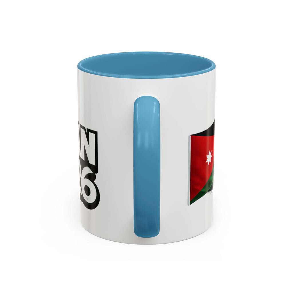 Jordan 2026 Soccer Fan Accent Coffee Mug