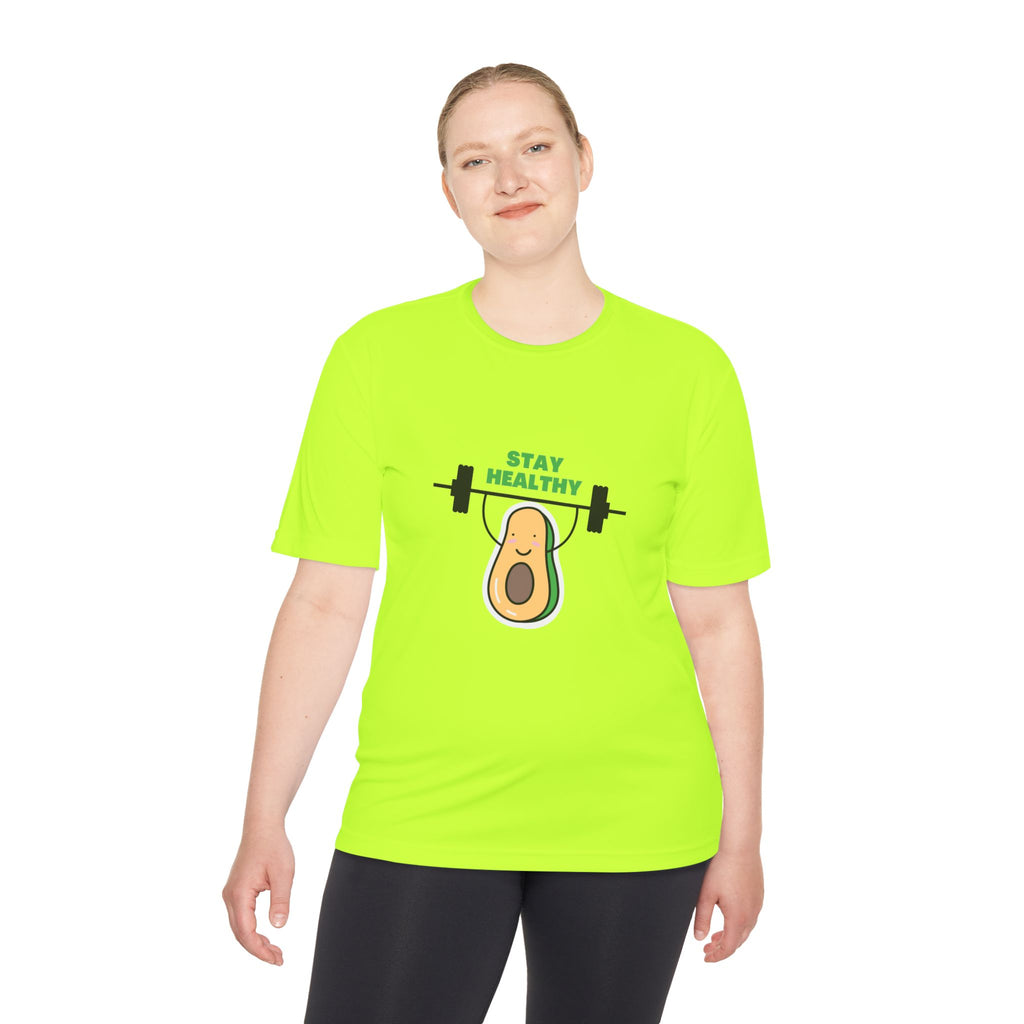 Stay Healthy Avocado Weightlifting Tee