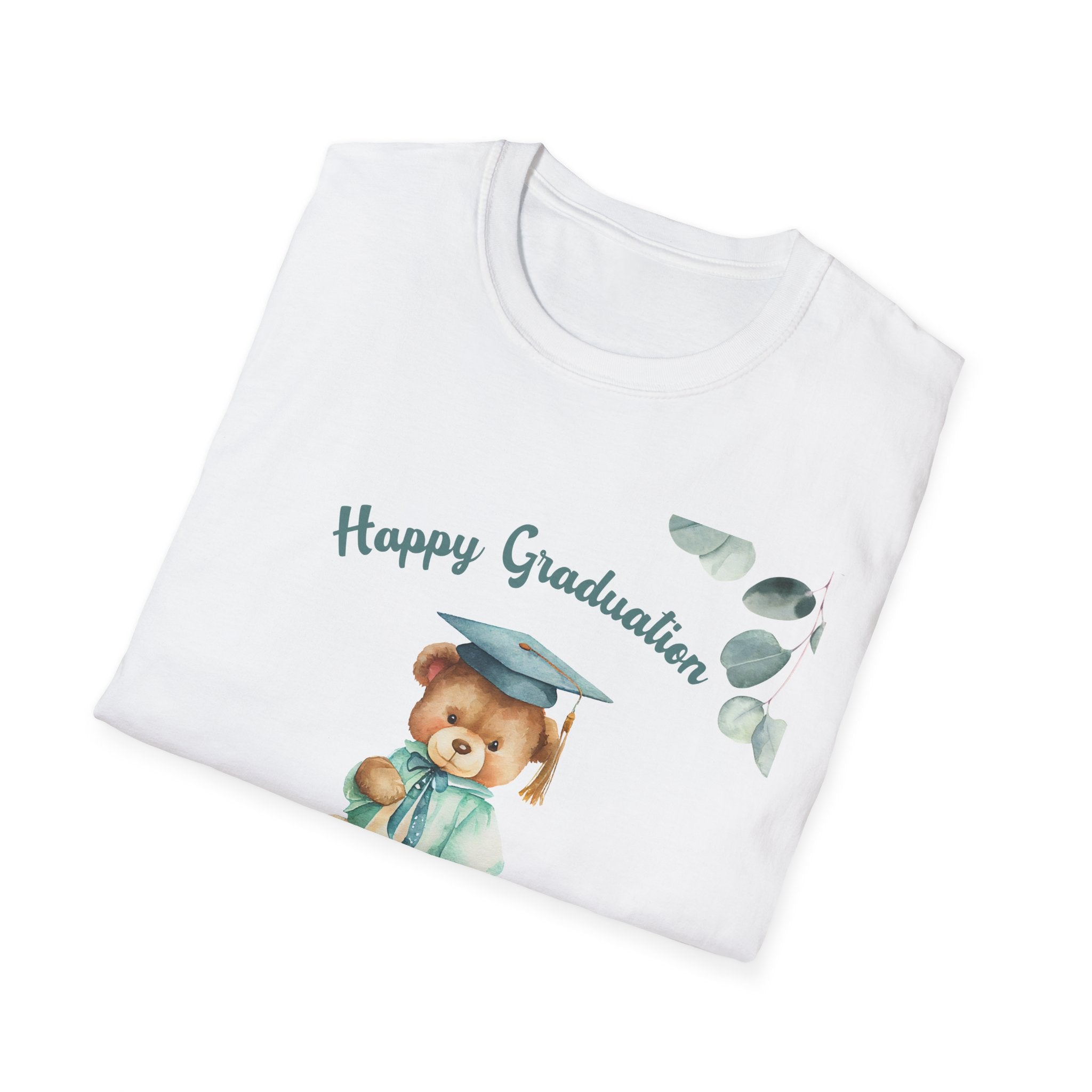 Happy Graduate Teddy T-Shirt — Cute Graduation Gift Tee