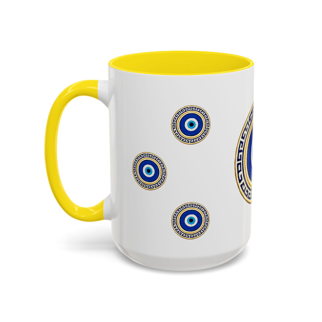 Evil Eye Accent Coffee Mug