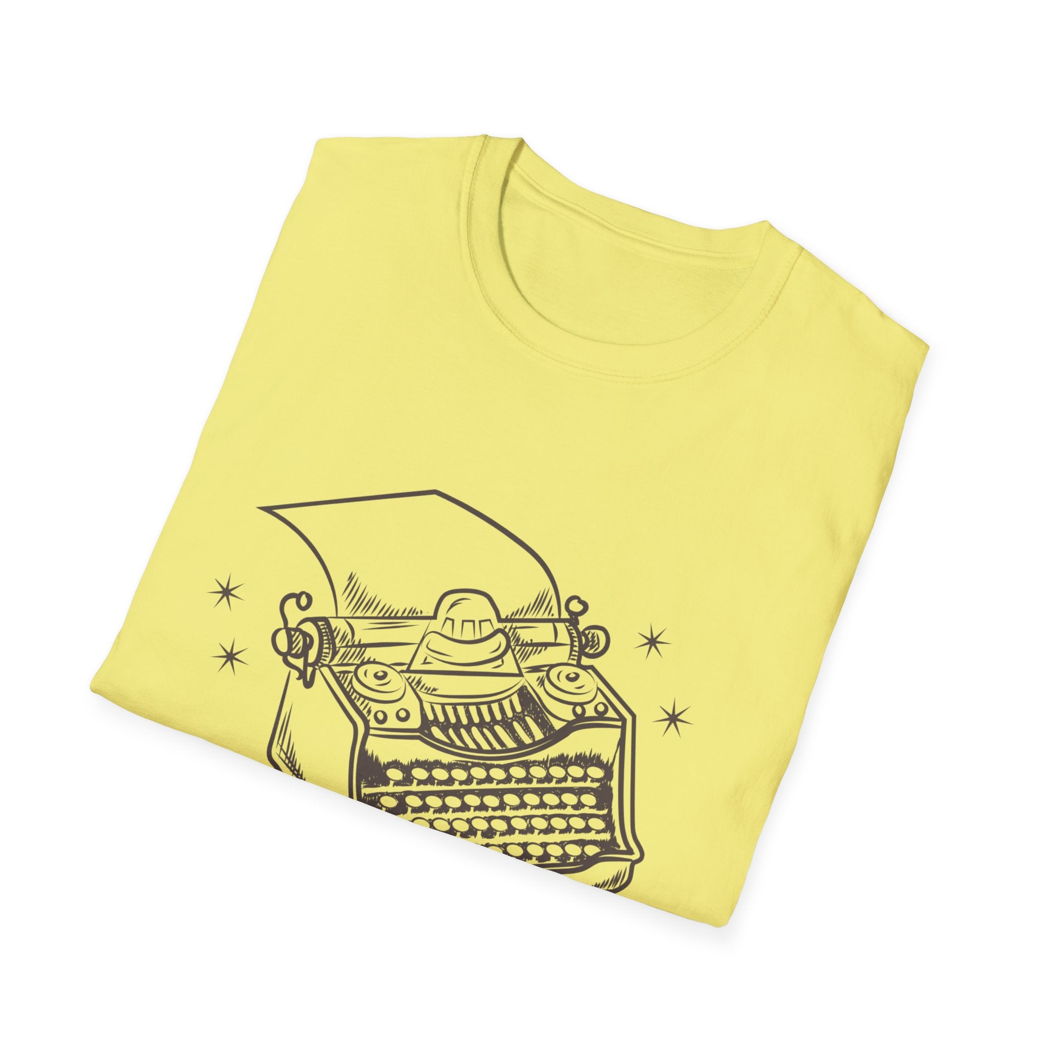 Classic Typewriter Tee — "You're Not Old; You're Just Classic."